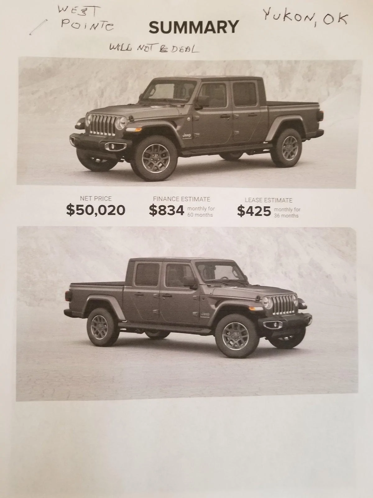 Jeep Gladiator Oklahoma City,OK 20190630_081739