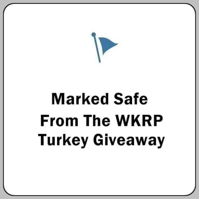 Jeep Gladiator Happy Thanksgiving WKRP mark saf