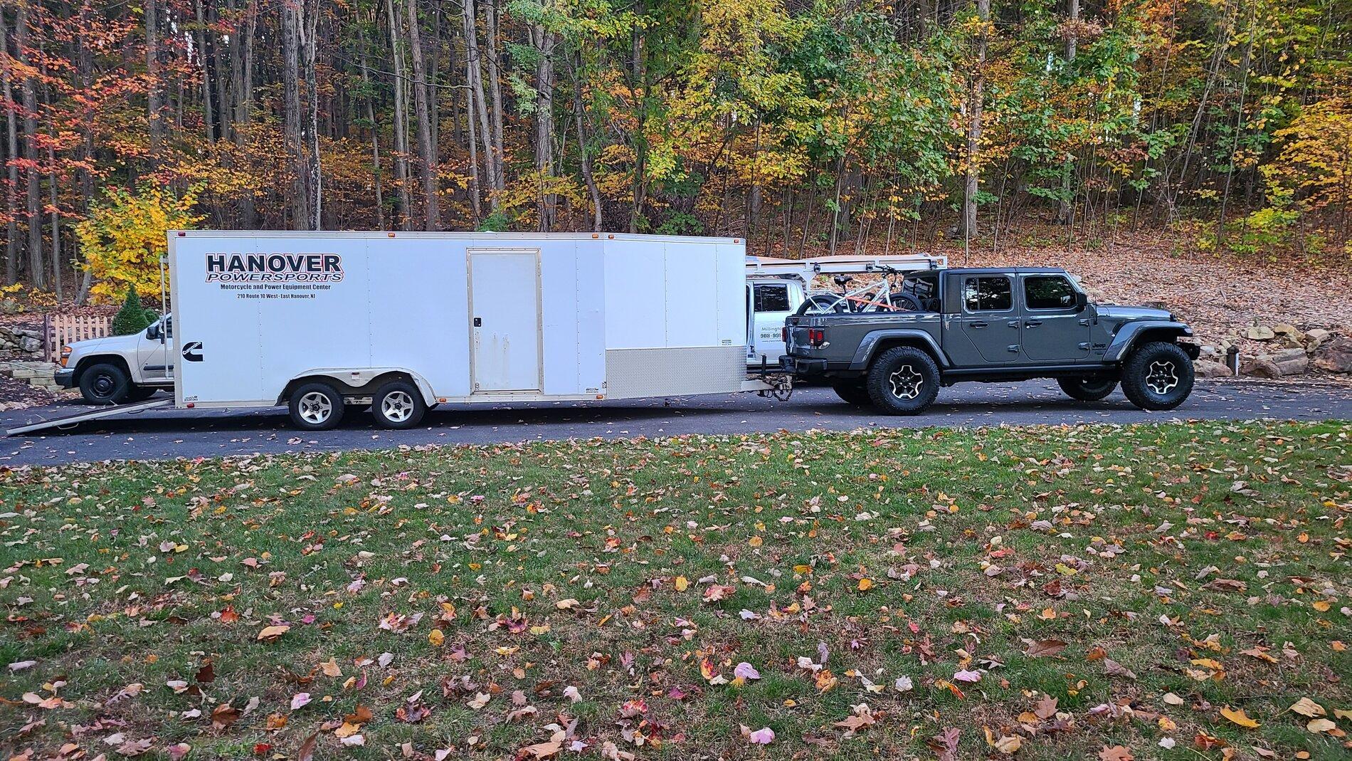 Jeep Gladiator So, what is everybody towing? 20211105_174818