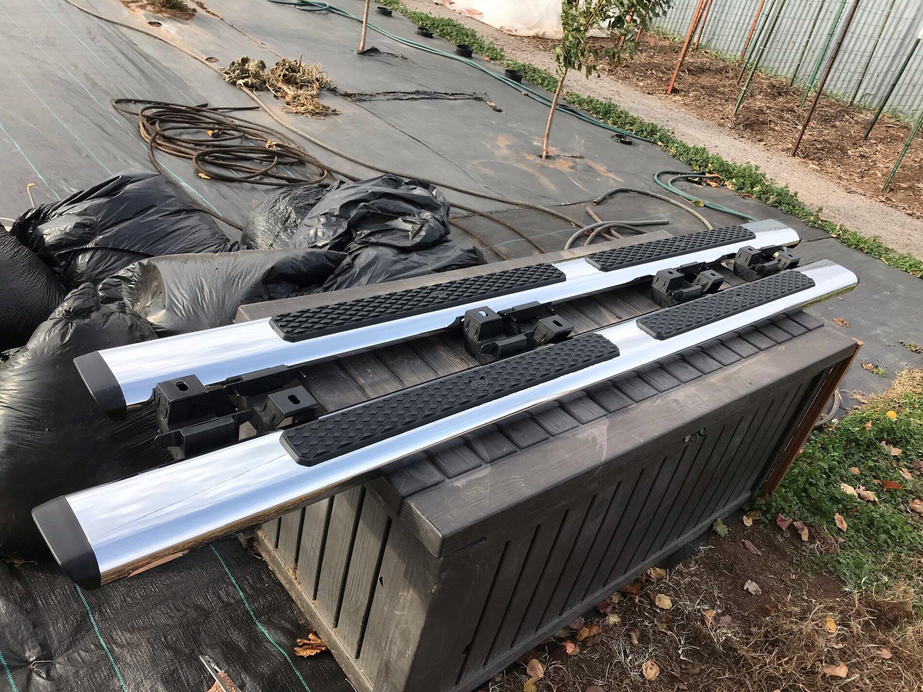 Jeep Gladiator Factory Chrome Sidesteps Gladiator Chrome Sidesteps