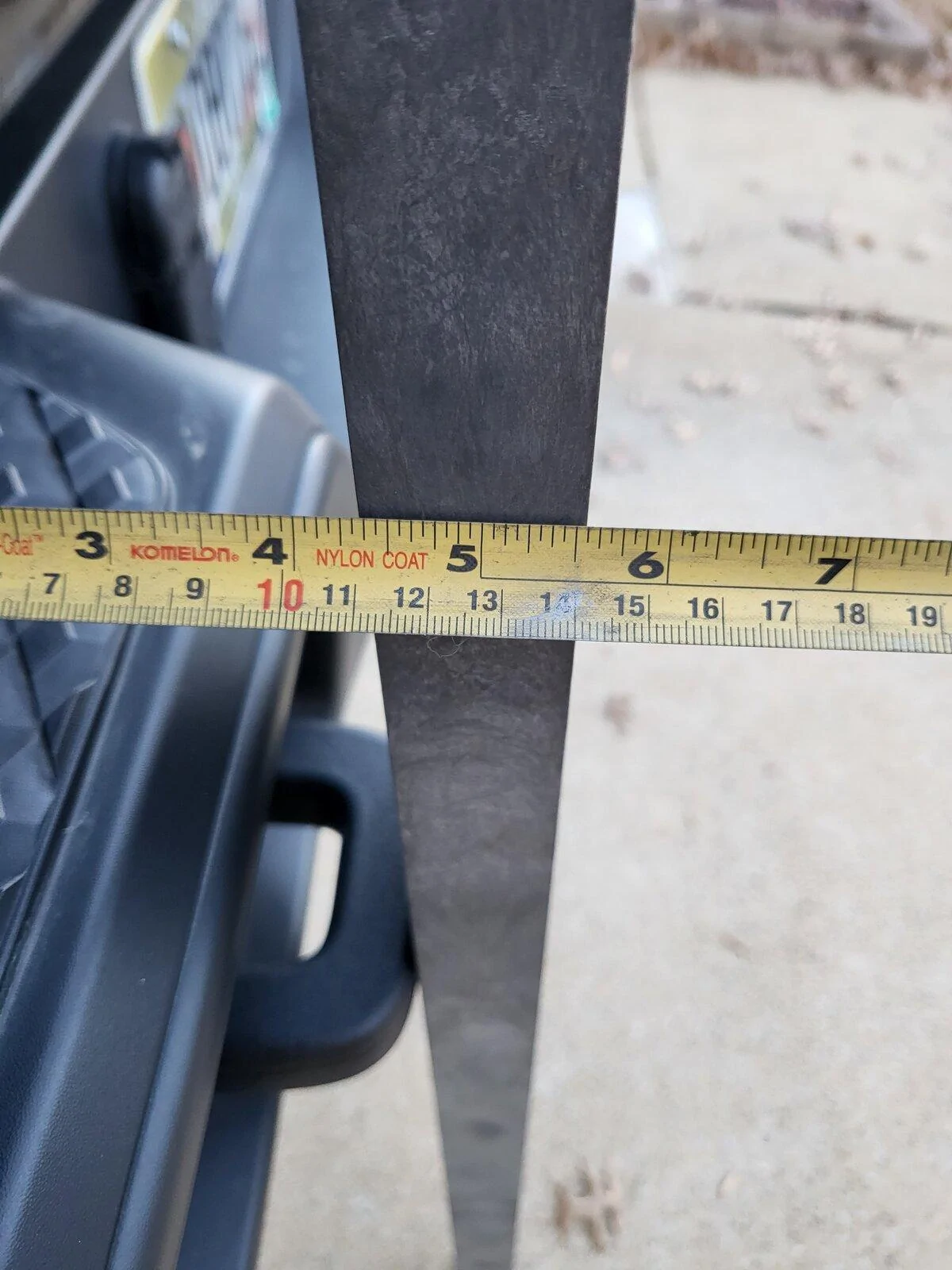 Jeep Gladiator Rugged Ridge HD Rear Bumper, How Far Does It Stick Out? 20211126_165528