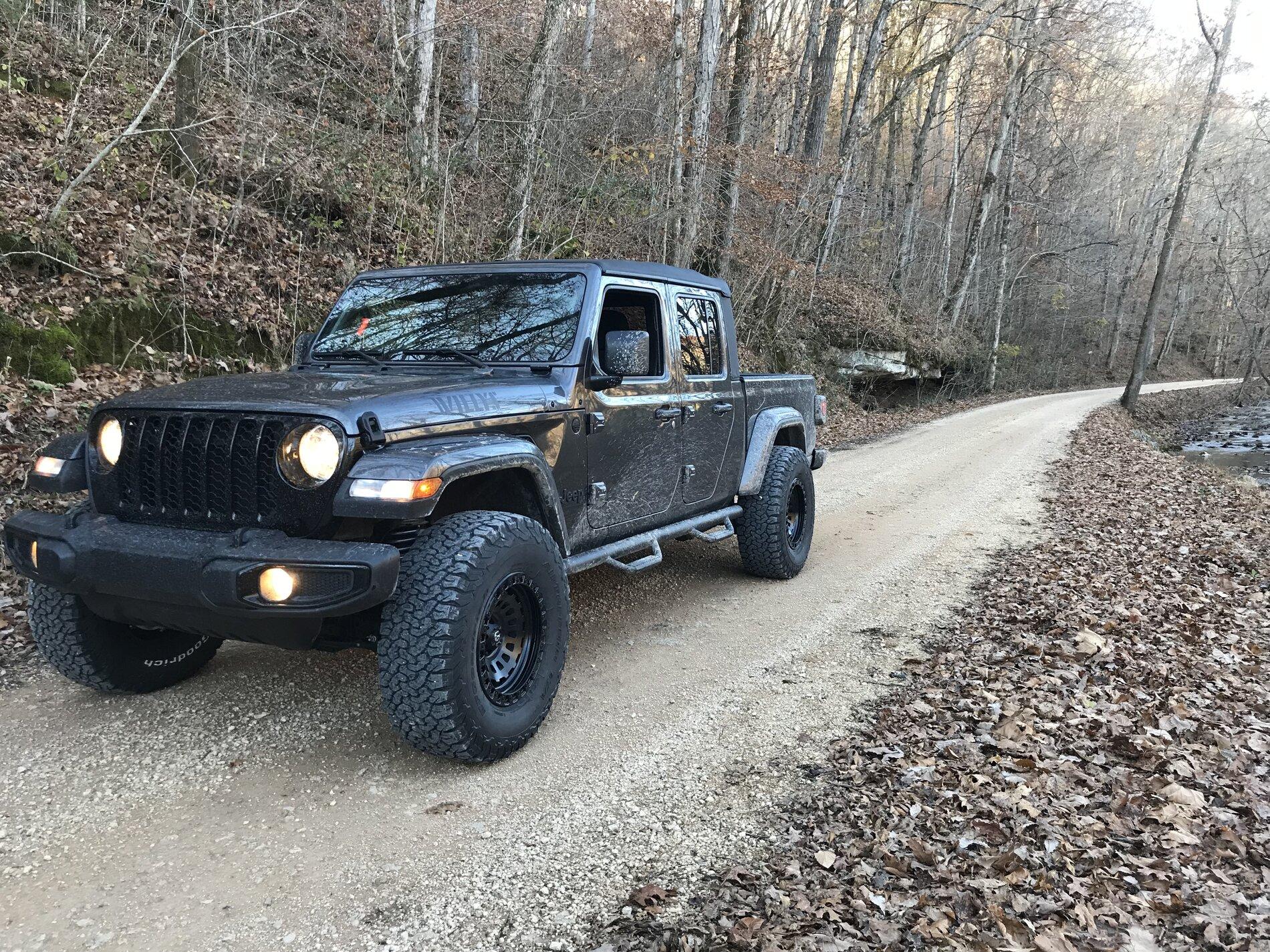 Jeep Gladiator Lets see all those Gladiators with lifts and bigger tires! 7999E12B-3D1A-4485-B025-0B0EED64E46D