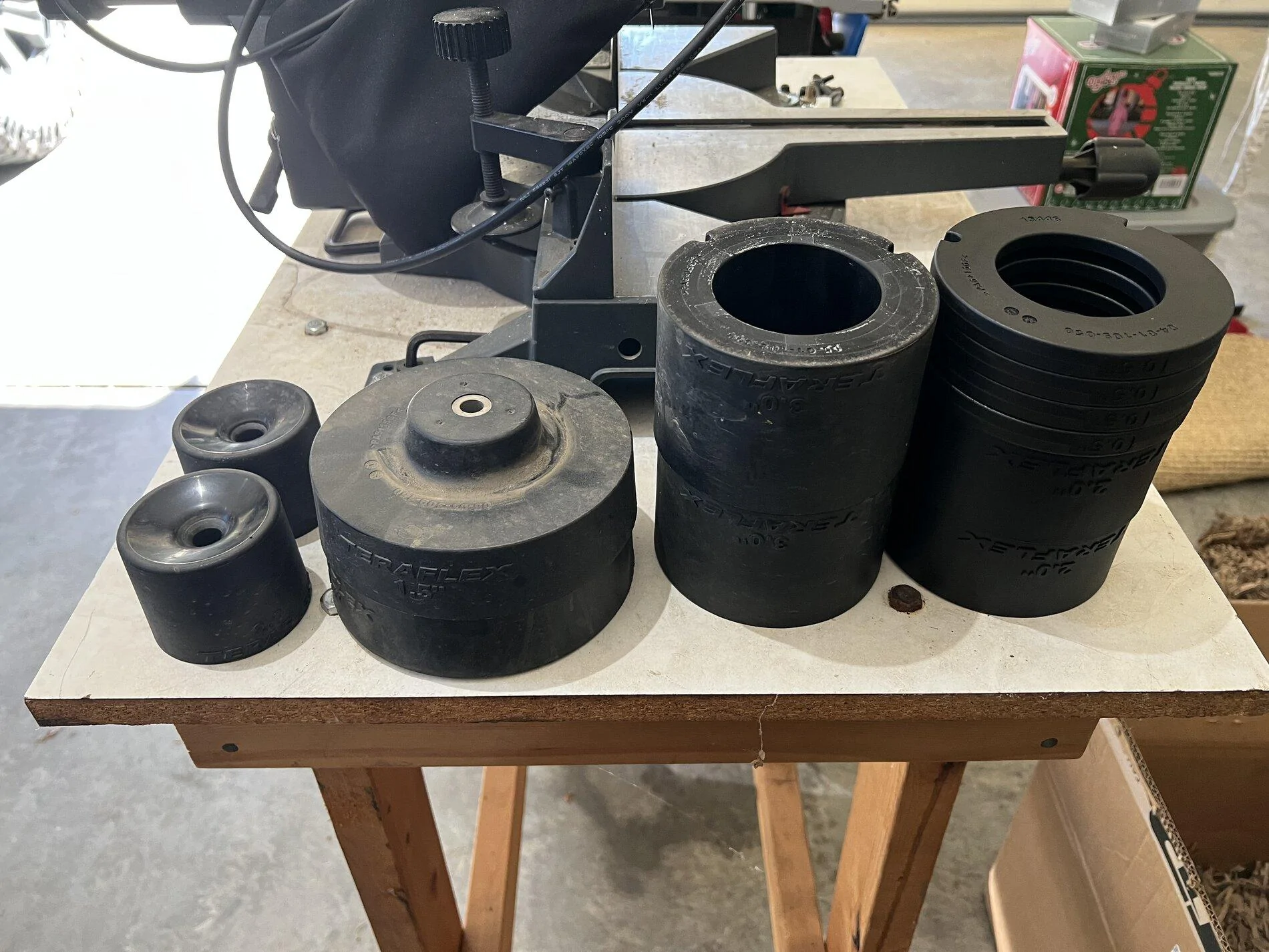 Jeep Gladiator Teraflex Spacers - Many sizes- $75 for all 6AFF1094-60E9-4284-8039-F8E693D73B0A