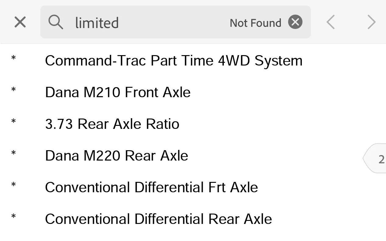 Jeep Gladiator Confirm what I have/don’t have 28780B93-4969-4500-BCD2-8DE2E8A1F9D8
