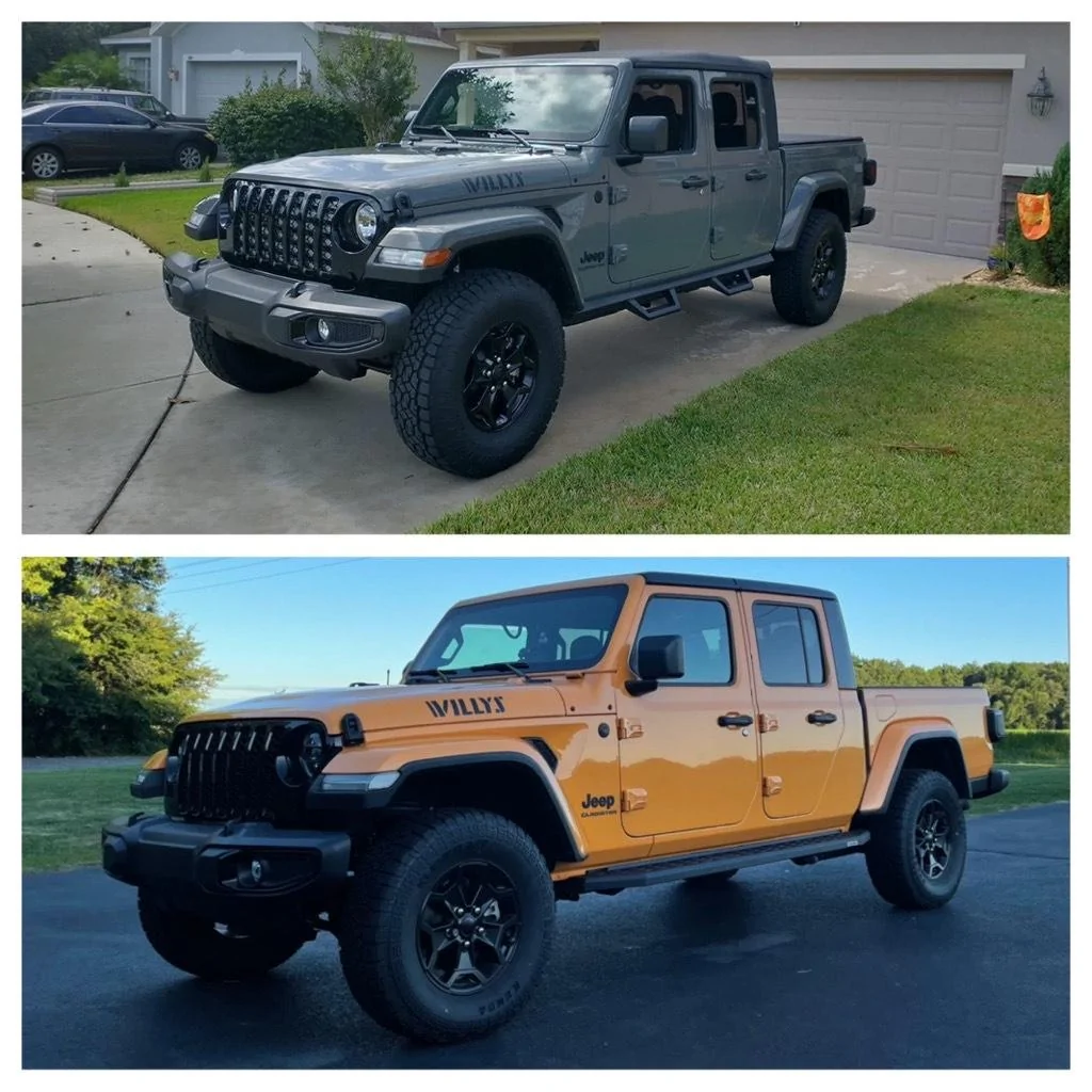 Jeep Gladiator 315/70r17 on stock Willys wheels and no lift (with pics!) IMG_4062