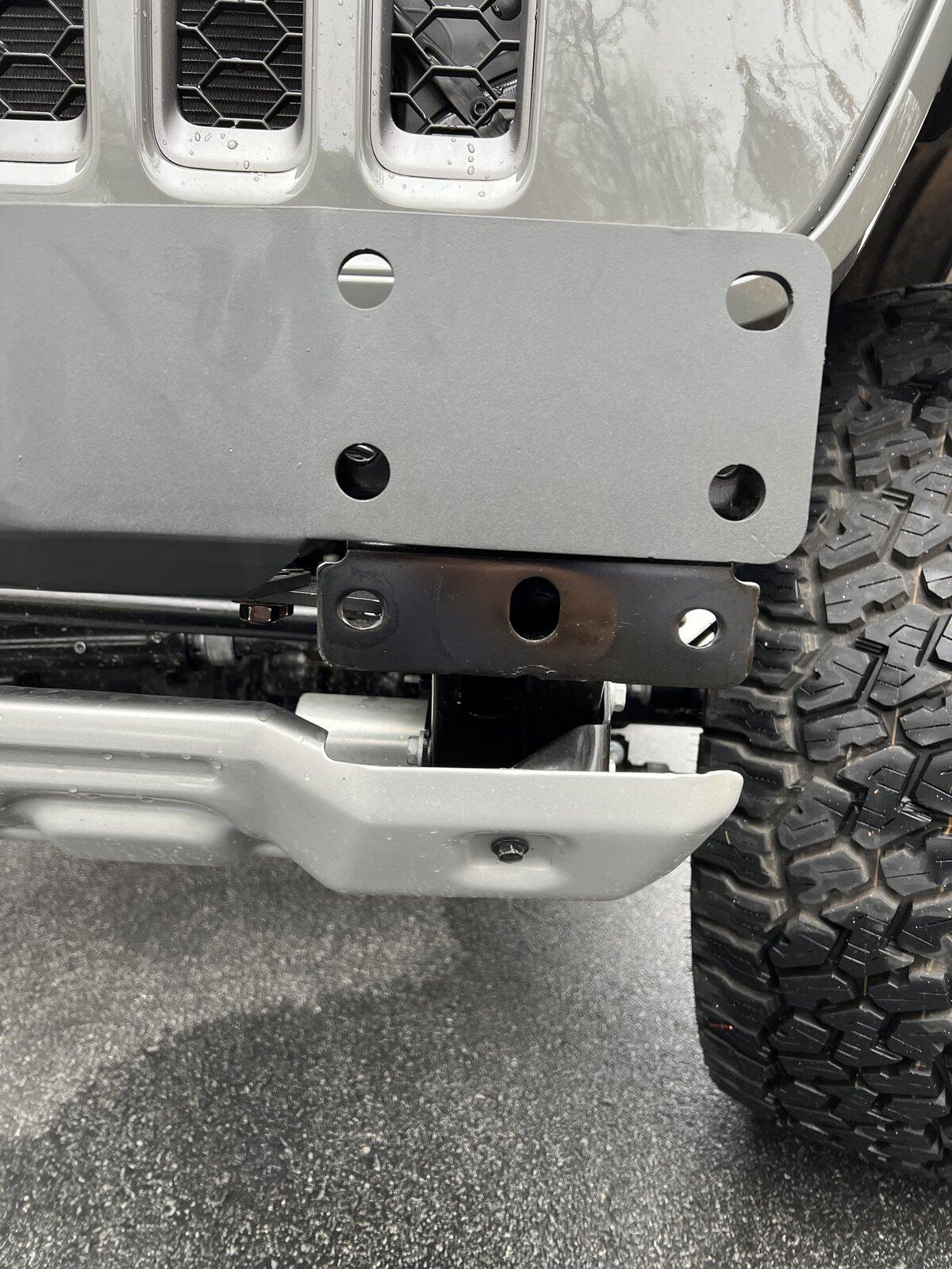 Jeep Gladiator 21 mojave JT Arcus install issues 294F80D2-26A2-433F-8EAC-DF96FBDC3CFB