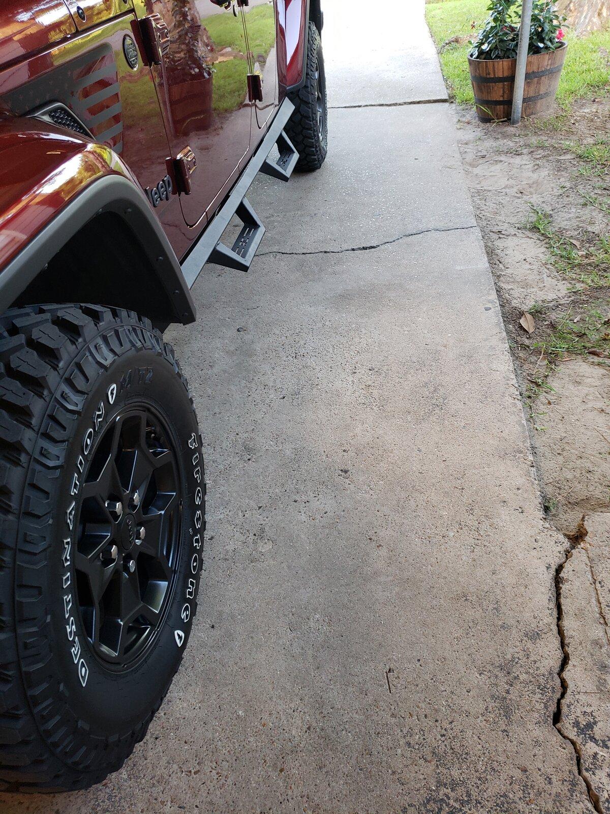Jeep Gladiator Step options? 20210722_192743