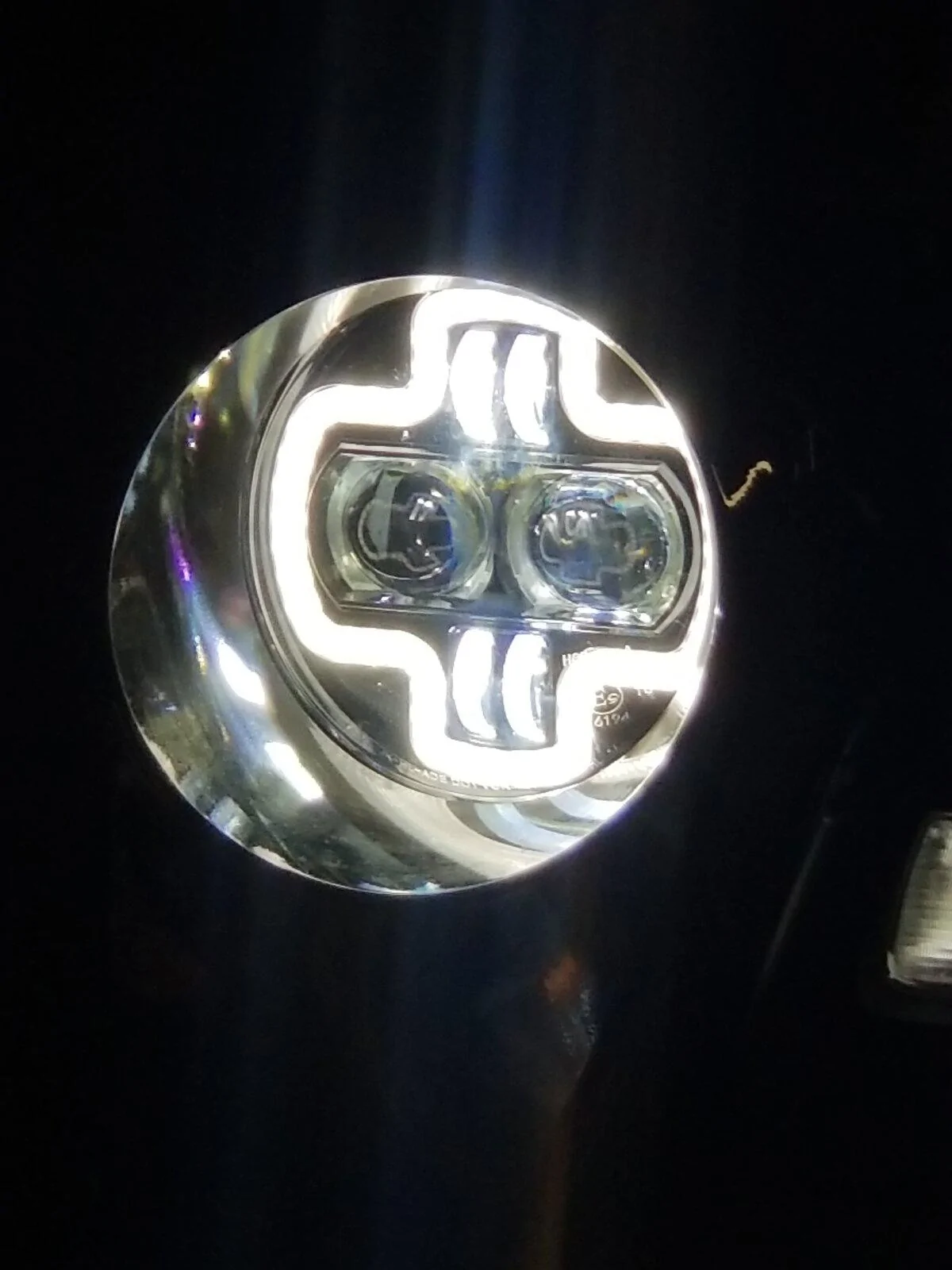 Jeep Gladiator Not bad for a $230 LED headlamps 20211128_200616