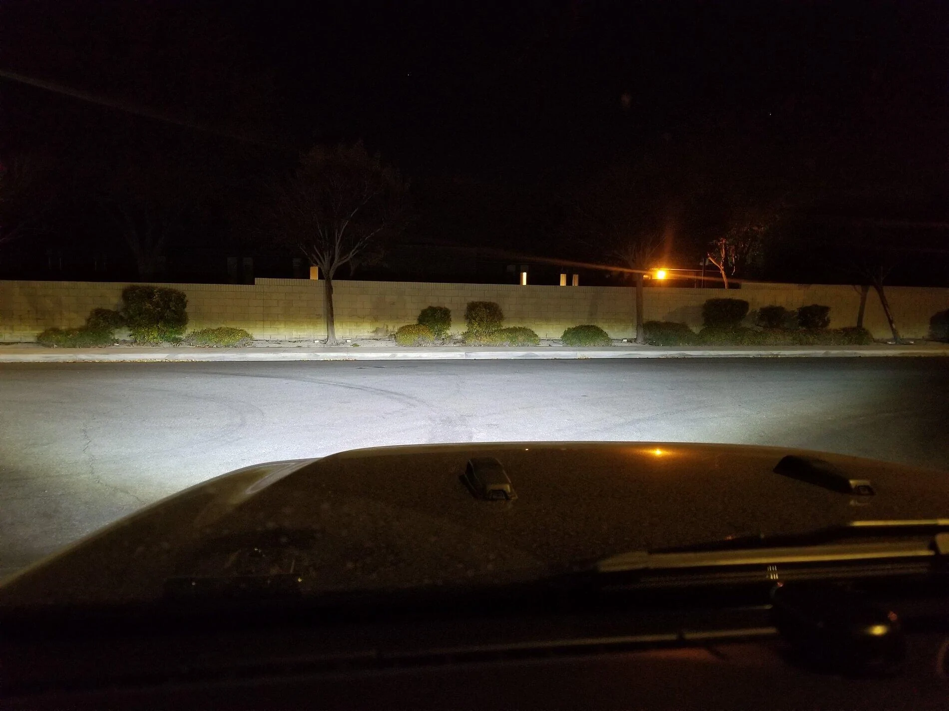 Jeep Gladiator Not bad for a $230 LED headlamps 20211128_220555