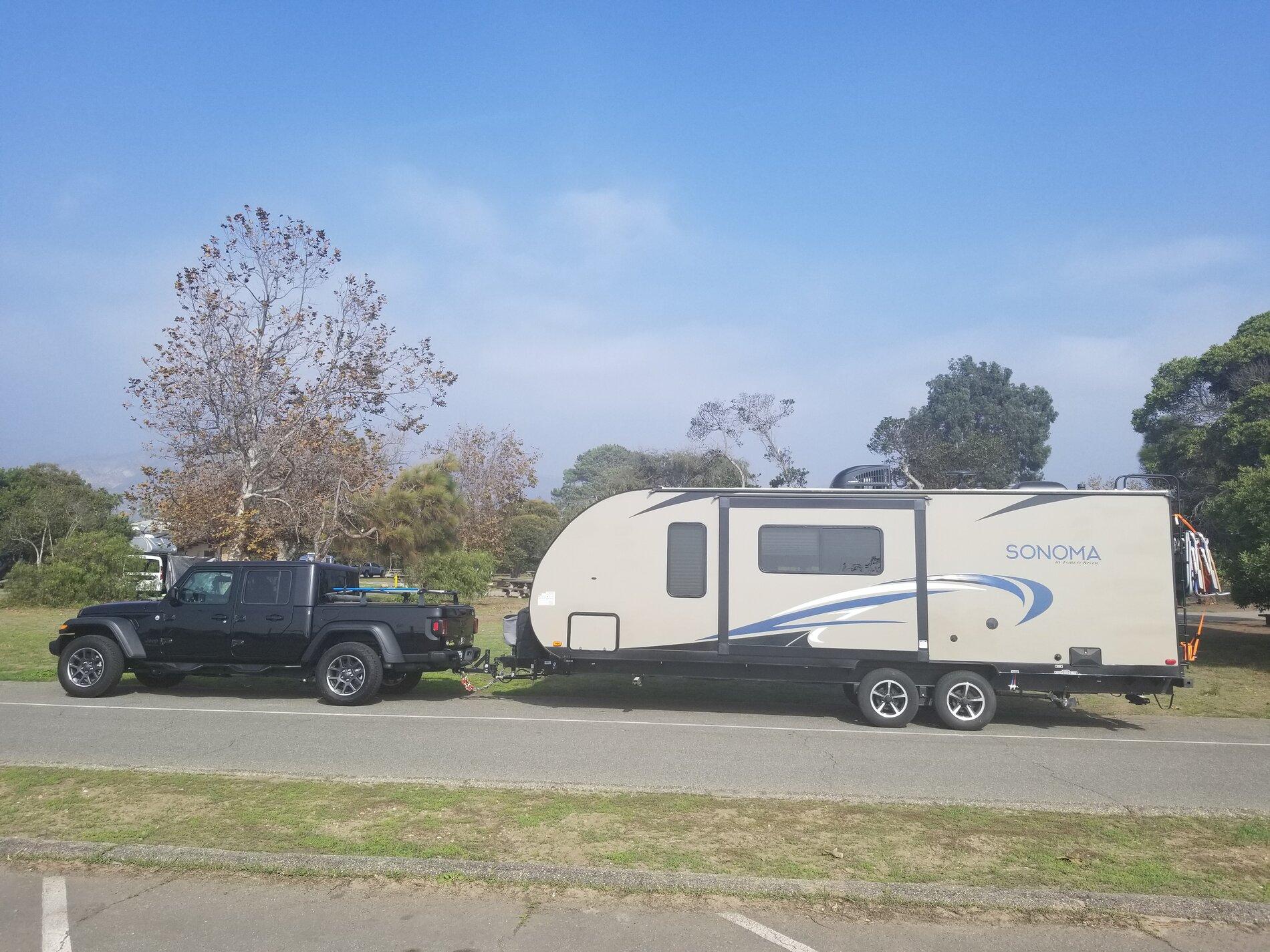 Jeep Gladiator MOJAVE specific towing support: Bags, Timbren, or Sumo and why? 20211108_123420