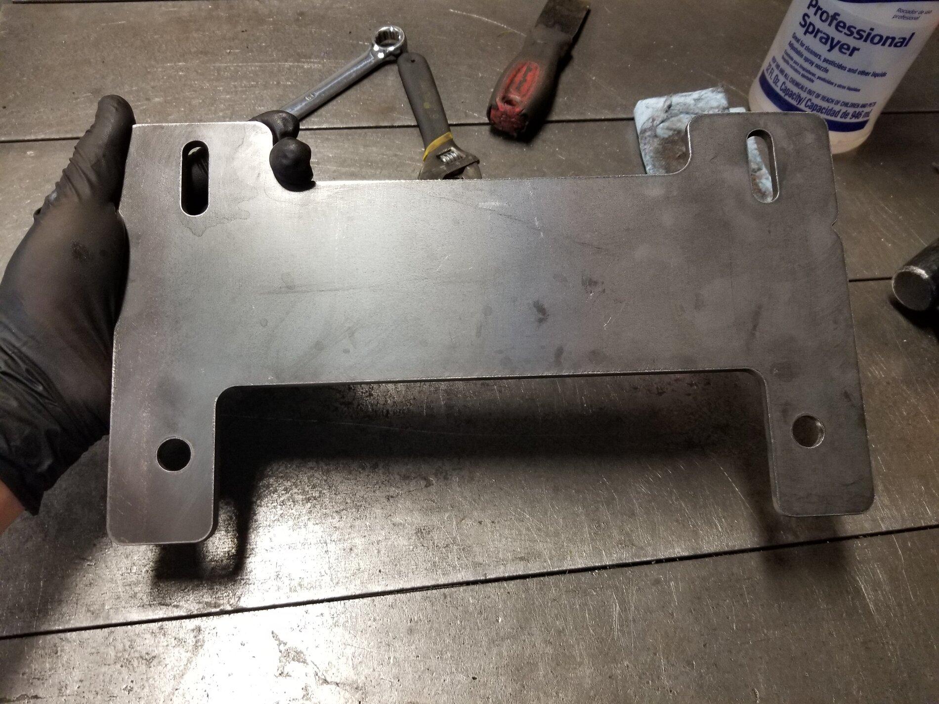 Jeep Gladiator Custom fairlead light mount 20211129_133847