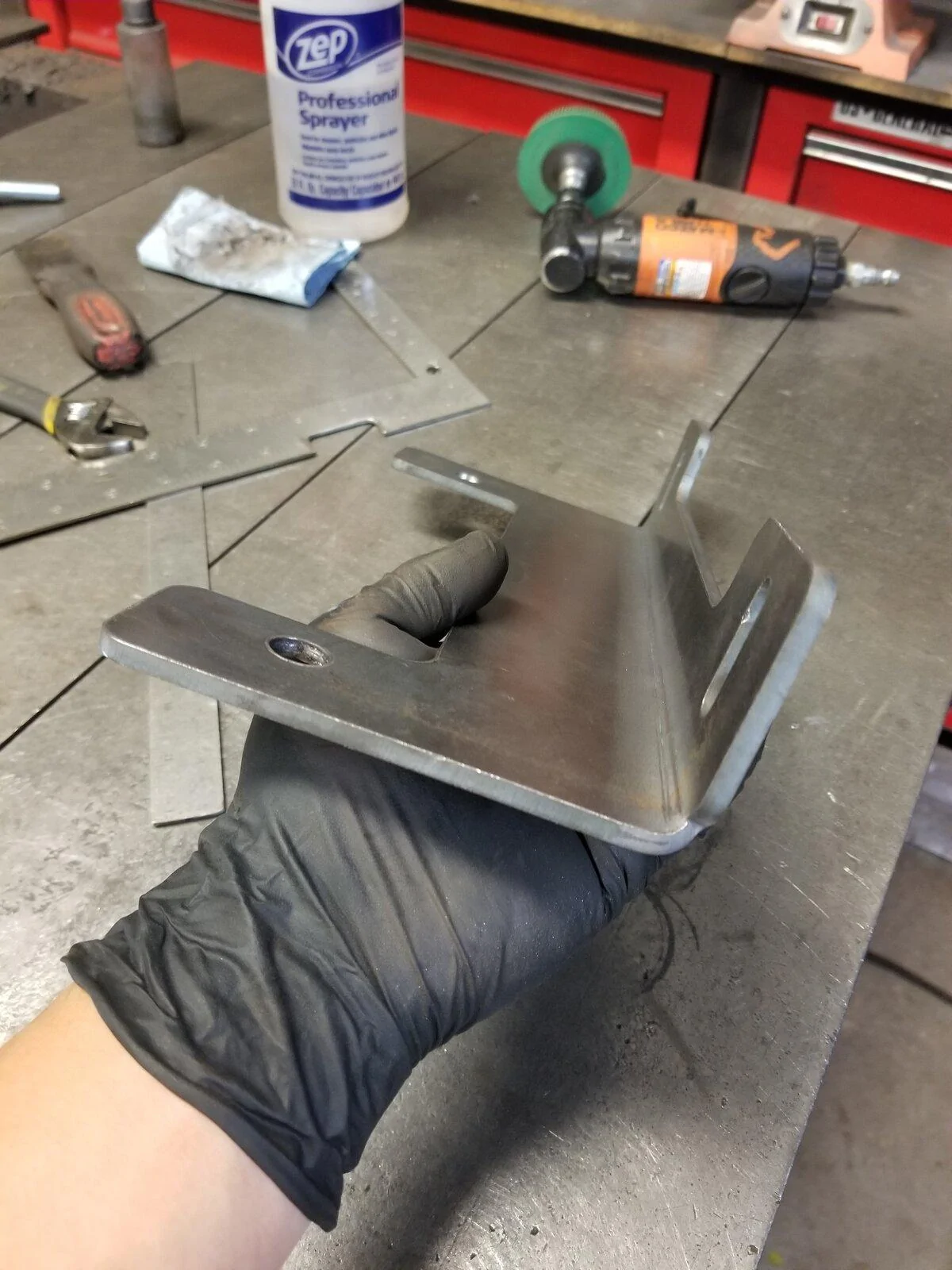 Jeep Gladiator Custom fairlead light mount 20211129_135056