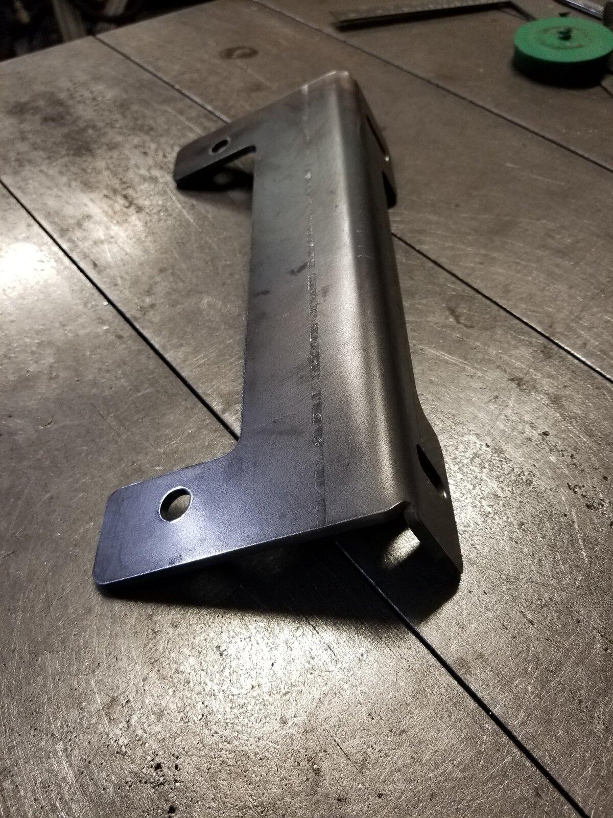 Jeep Gladiator Custom fairlead light mount 20211129_135418