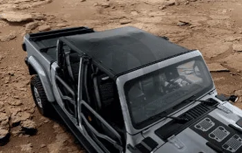 Jeep Gladiator Tube doors sun bonnet