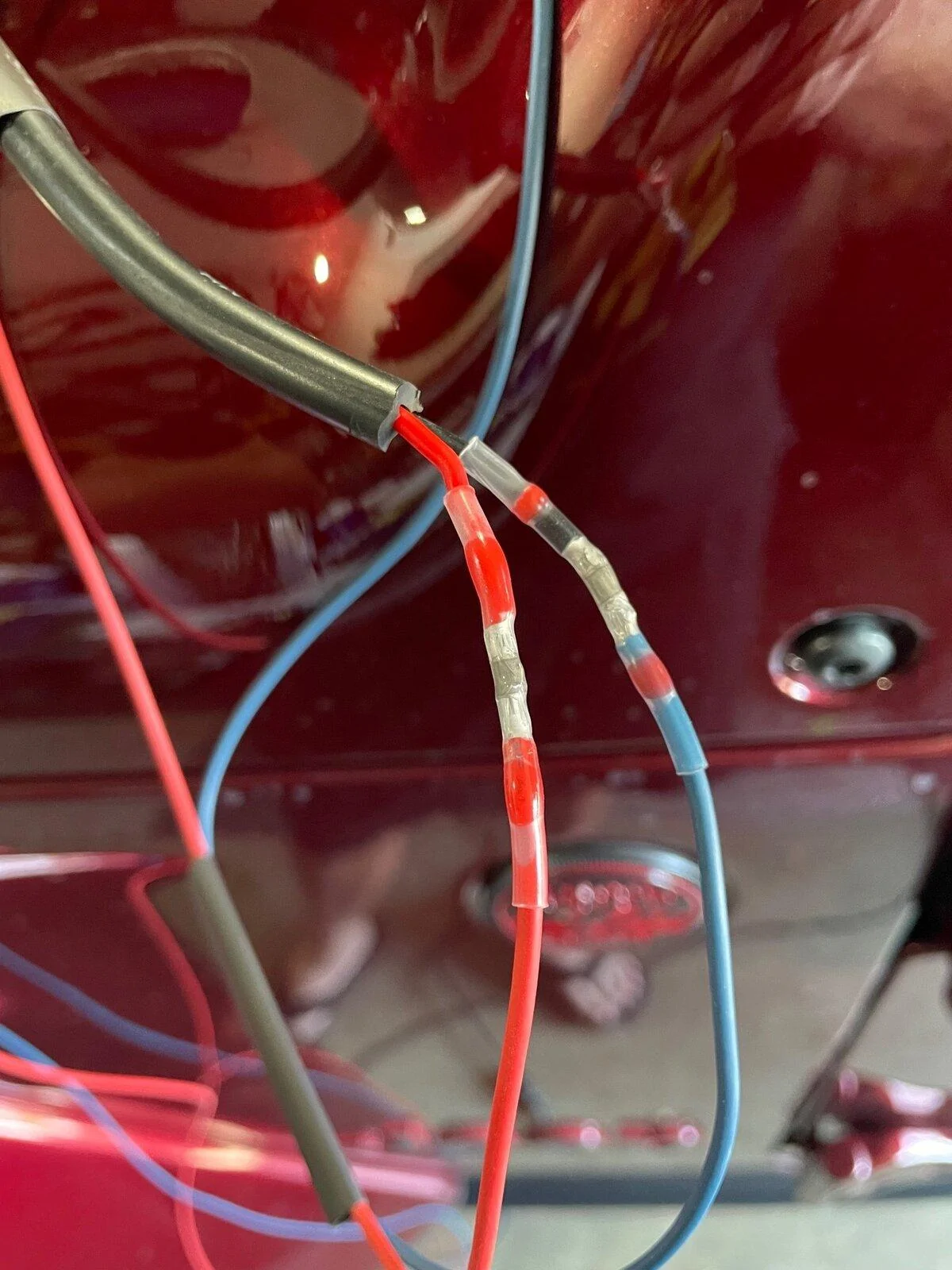 Jeep Gladiator Light bar install solder joints