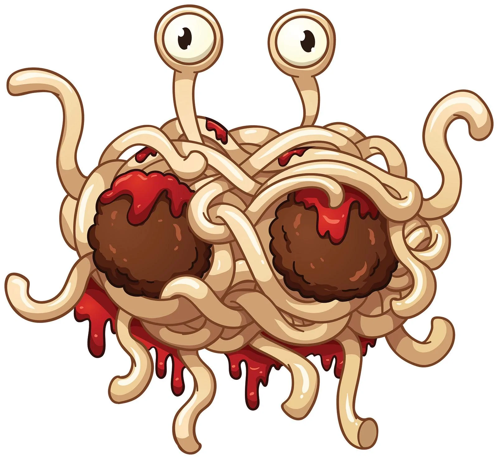 Jeep Gladiator What do u have coming in the mail? artist-rendition-Flying-Spaghetti-Monster