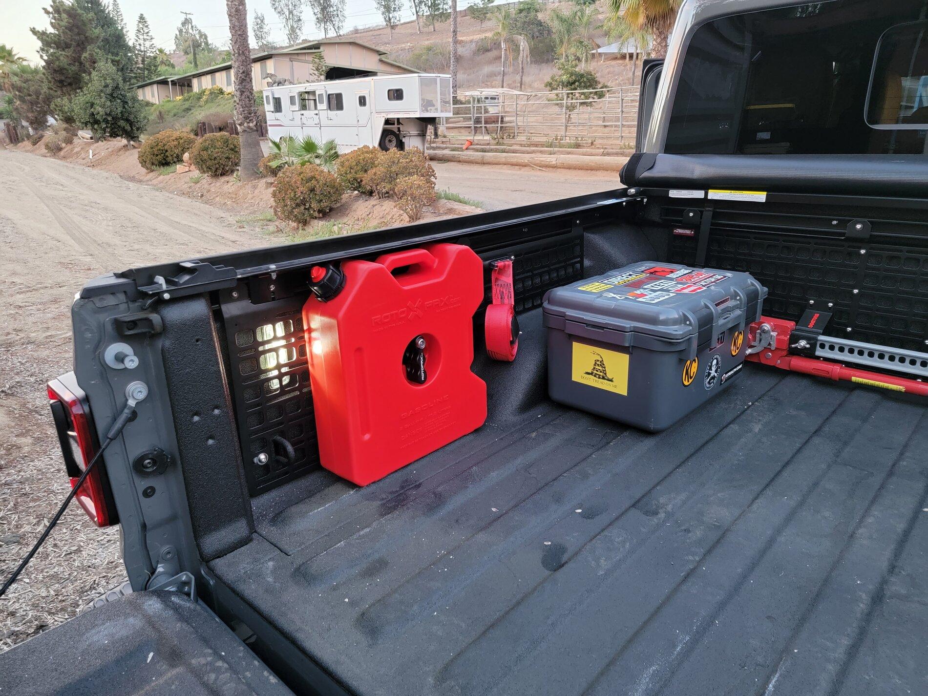 Jeep Gladiator Bed MOLLE Panels comparison chart 20210815_193732