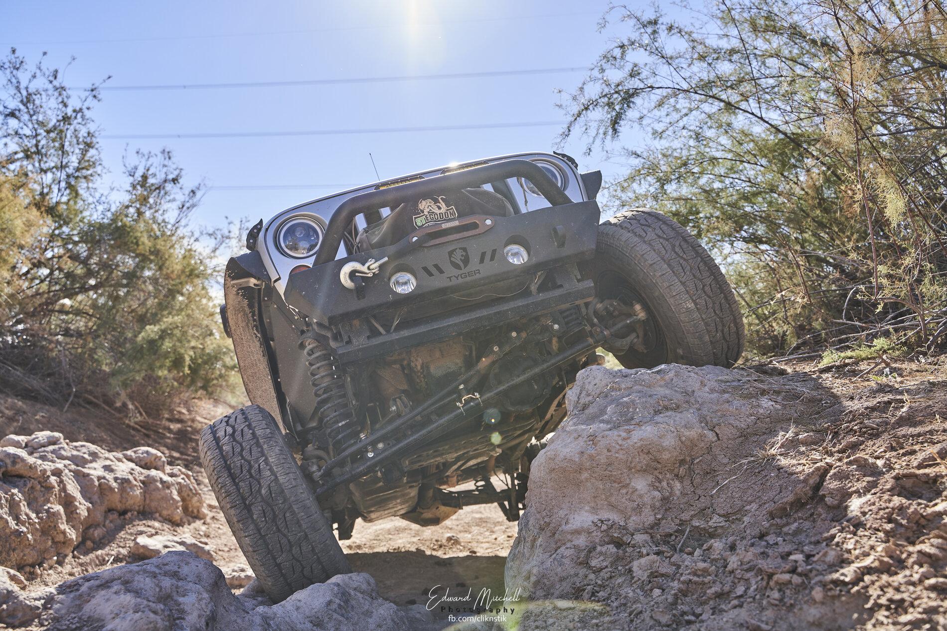 Jeep Gladiator Quick trail run in my hood DSC03250