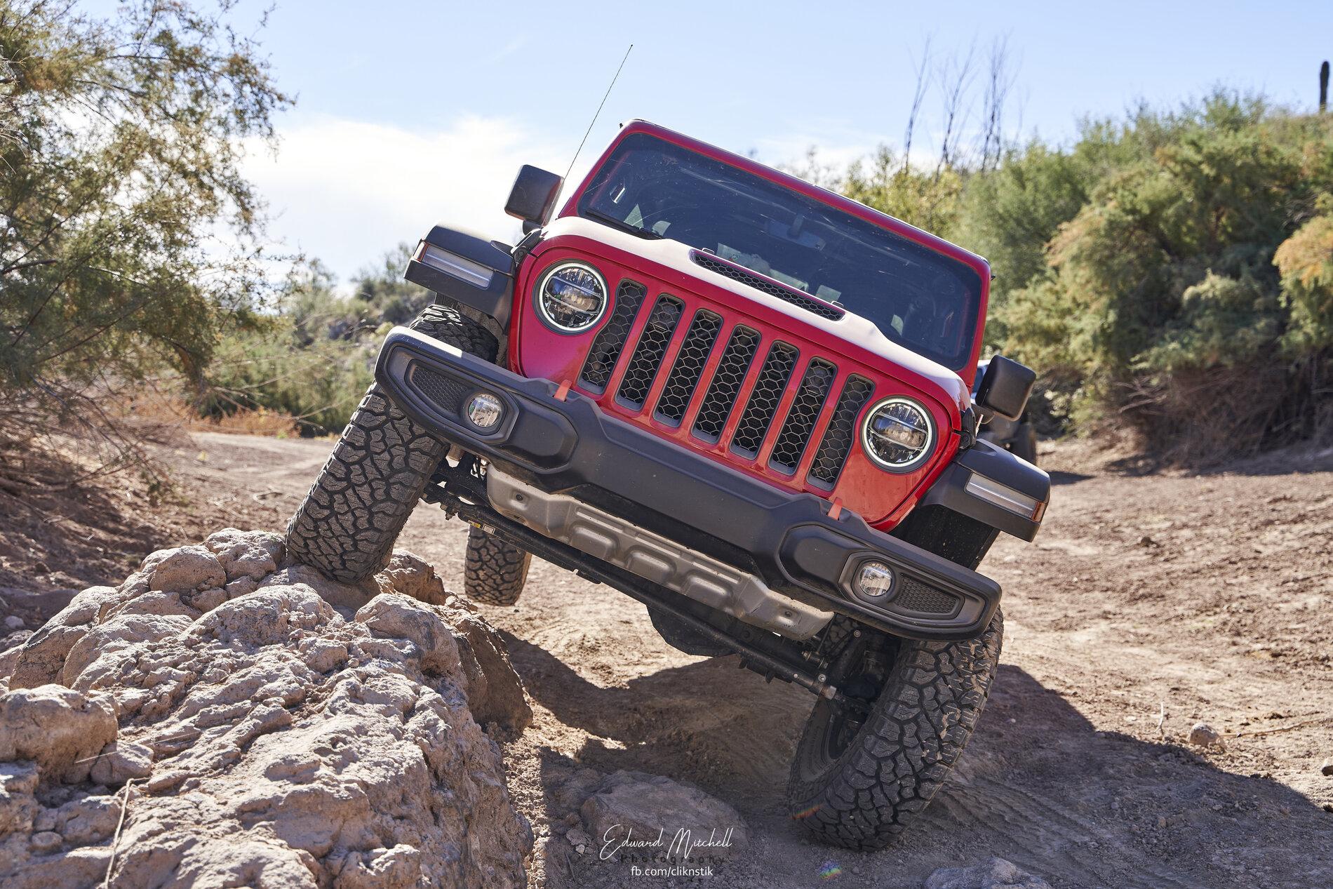 Jeep Gladiator Quick trail run in my hood DSC03253
