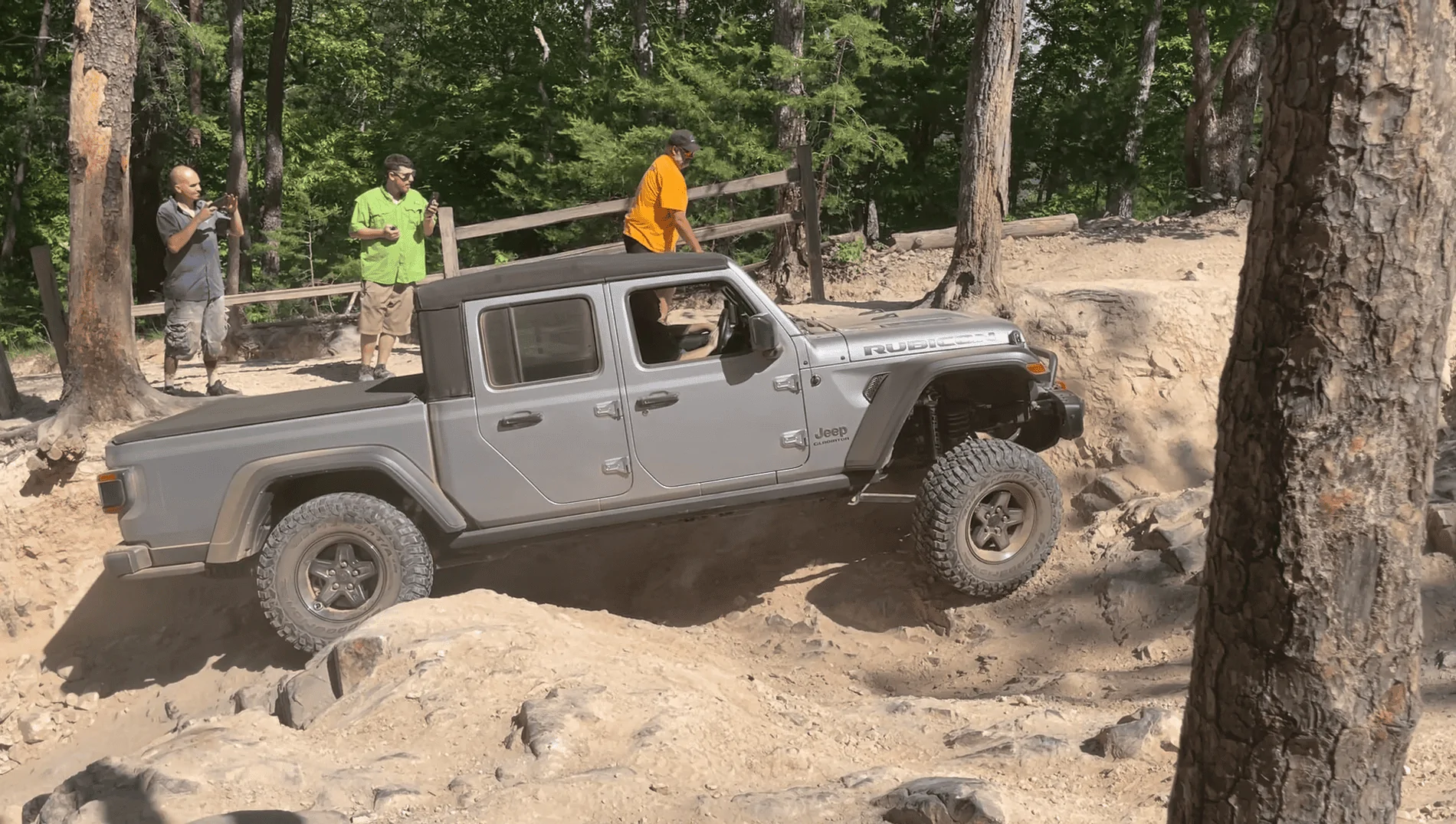 Jeep Gladiator Dickey Bell, Badge of Honor trail. Dicky Bell