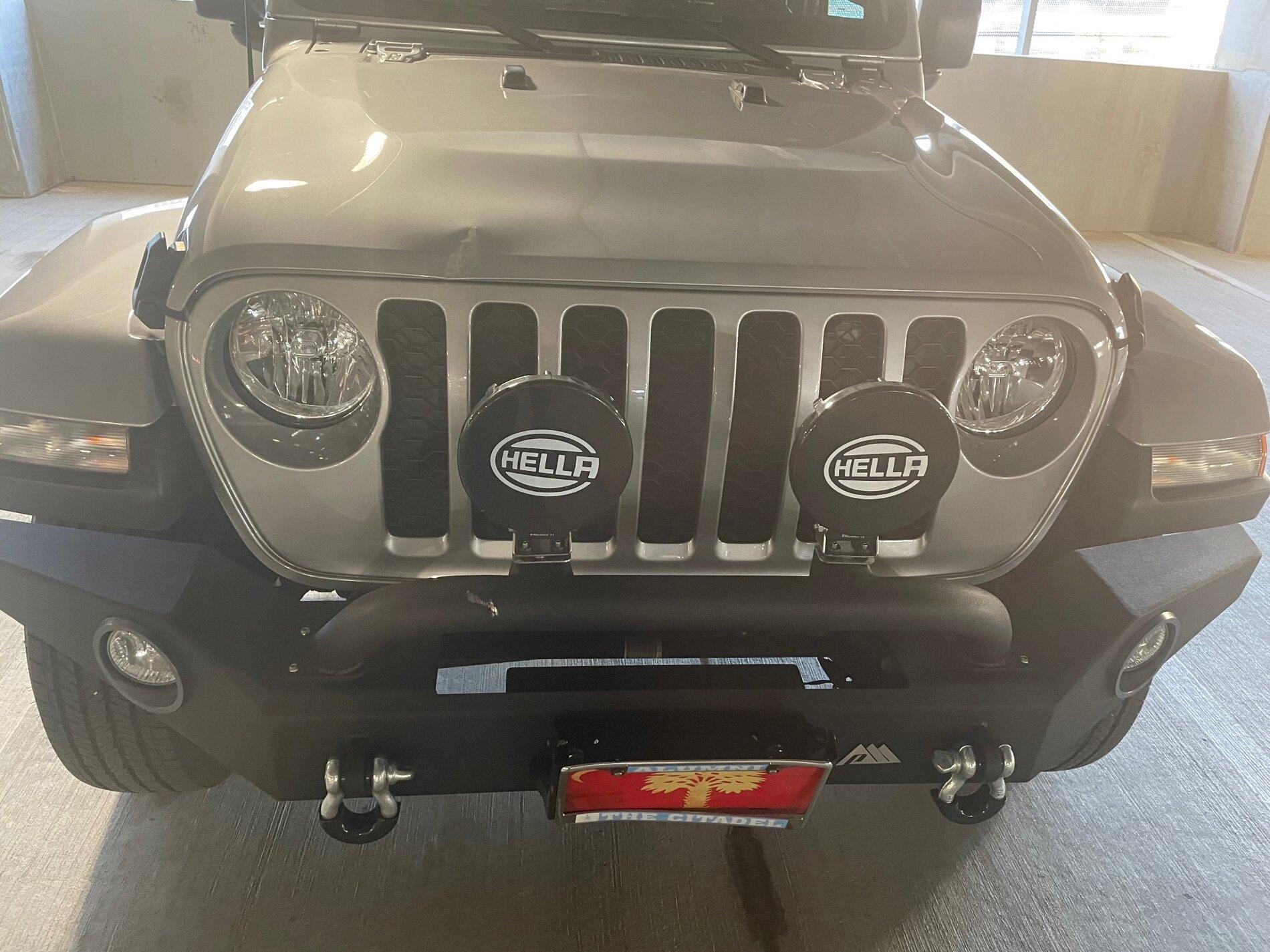 Jeep Gladiator Hood Needed - Billet Silver dent in hood