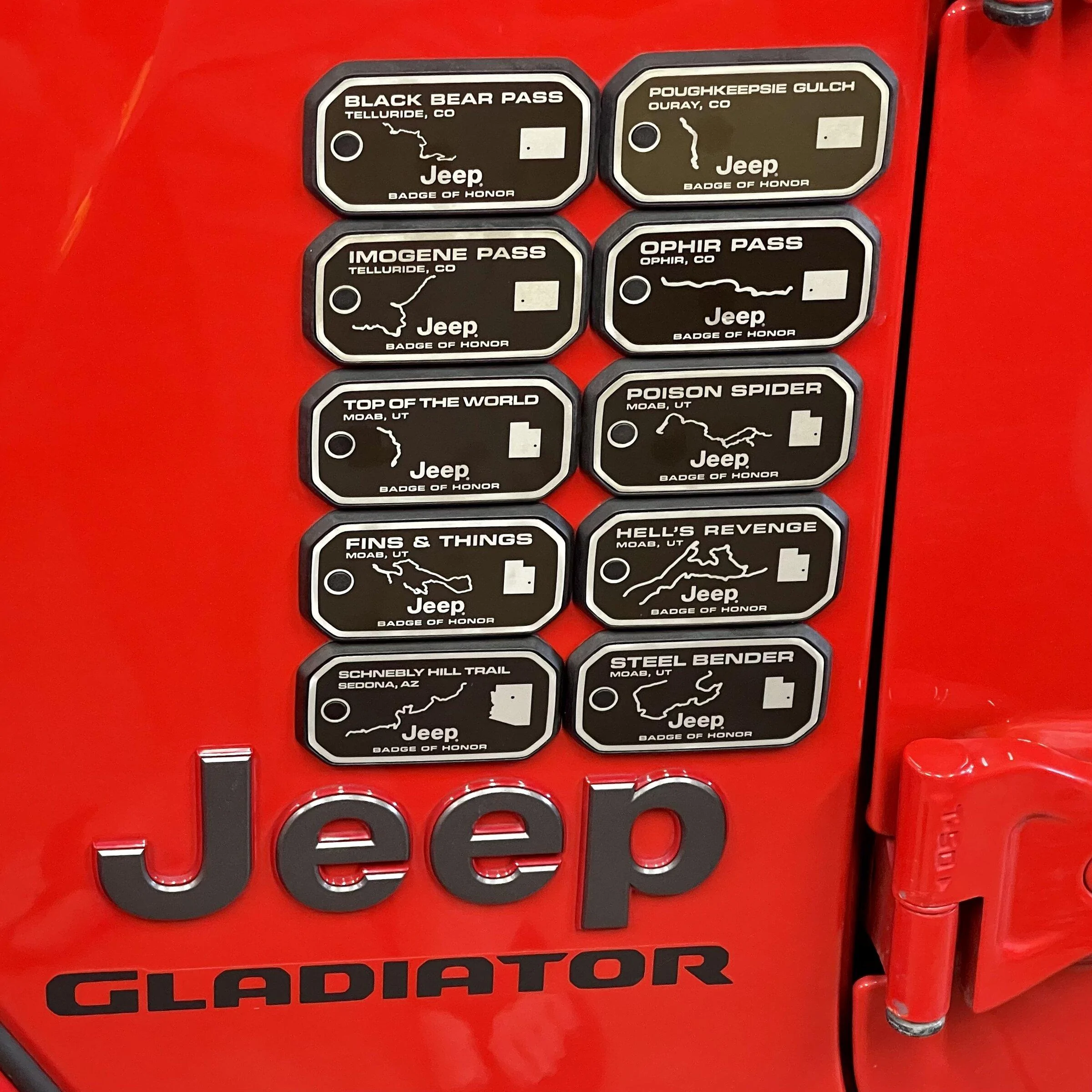 Jeep Gladiator How/where do you put your Badge of Honor badges? C3FE97B1-4B92-4054-BC3B-1B33445372B6