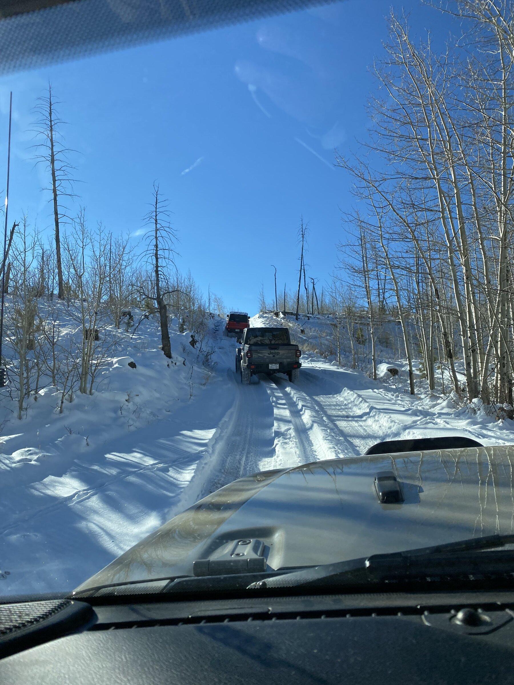 Jeep Gladiator Installed Installed Snowex LT7200 Plow IMG_9530