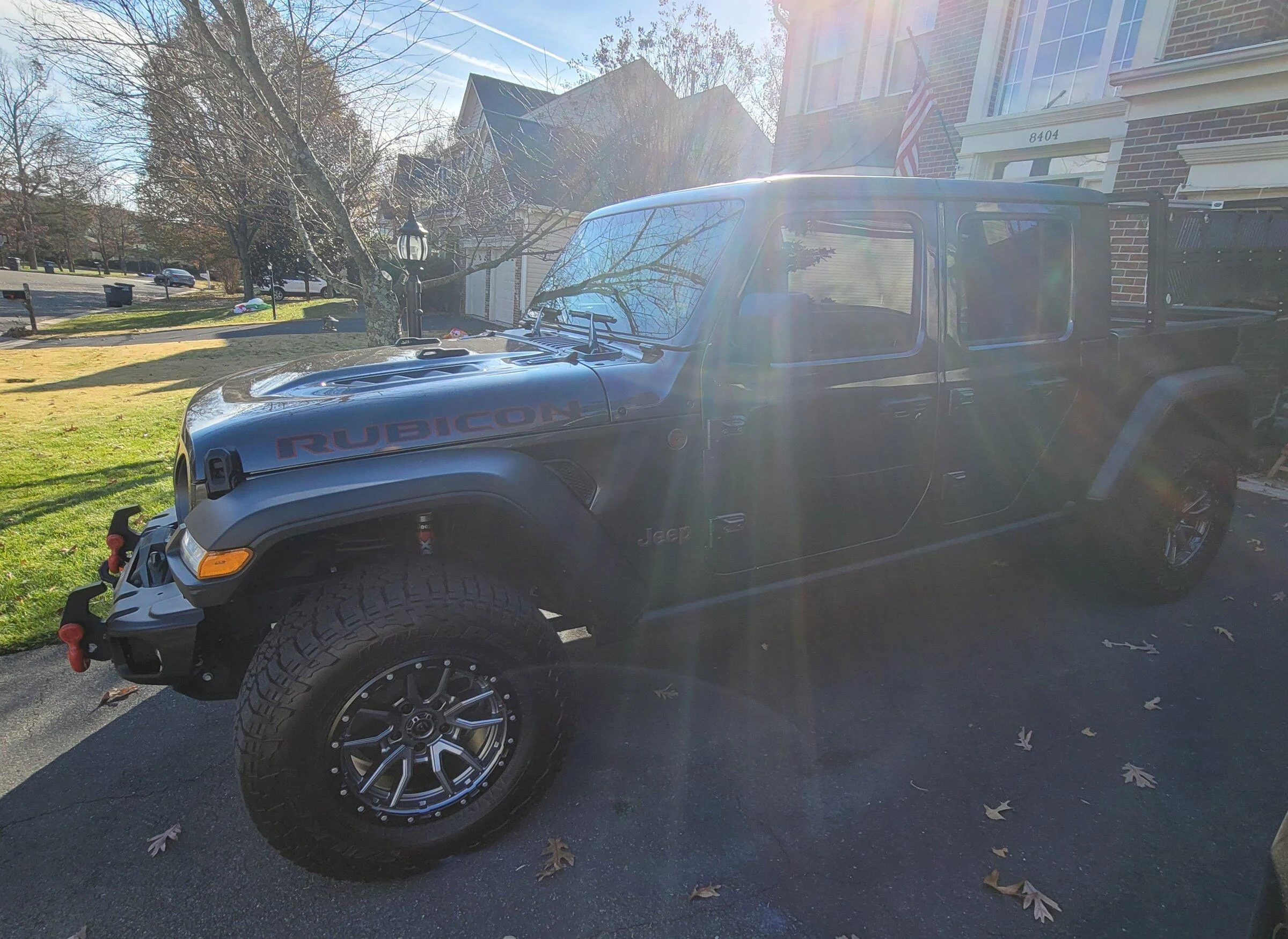 Jeep Gladiator Anyone running Fuel Rebel wheels on Rubicon? 20211202_132748