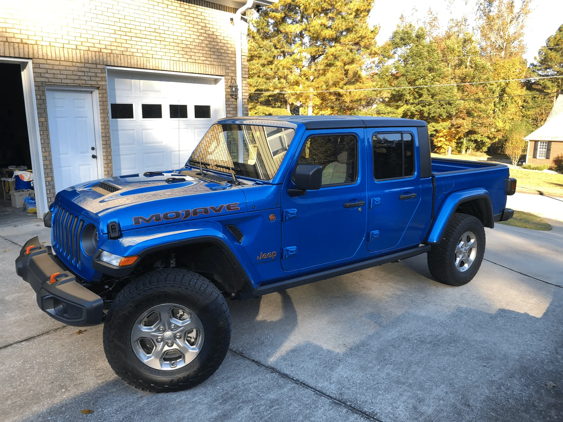 Jeep Gladiator Mojave wheel option 1638475350587