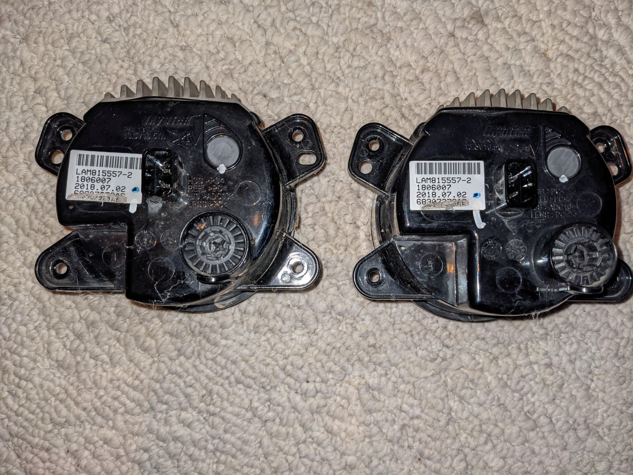 Jeep Gladiator Mopar OEM LED Fog Lights - $100 PXL_20211103_222714519