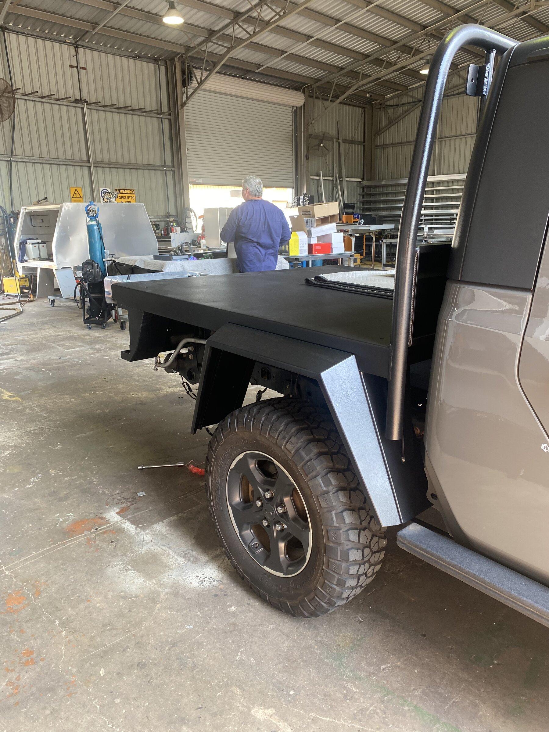 Jeep Gladiator Flat bed Gladiator build 60B71C93-CFBA-4EC8-875D-90A657538AF2