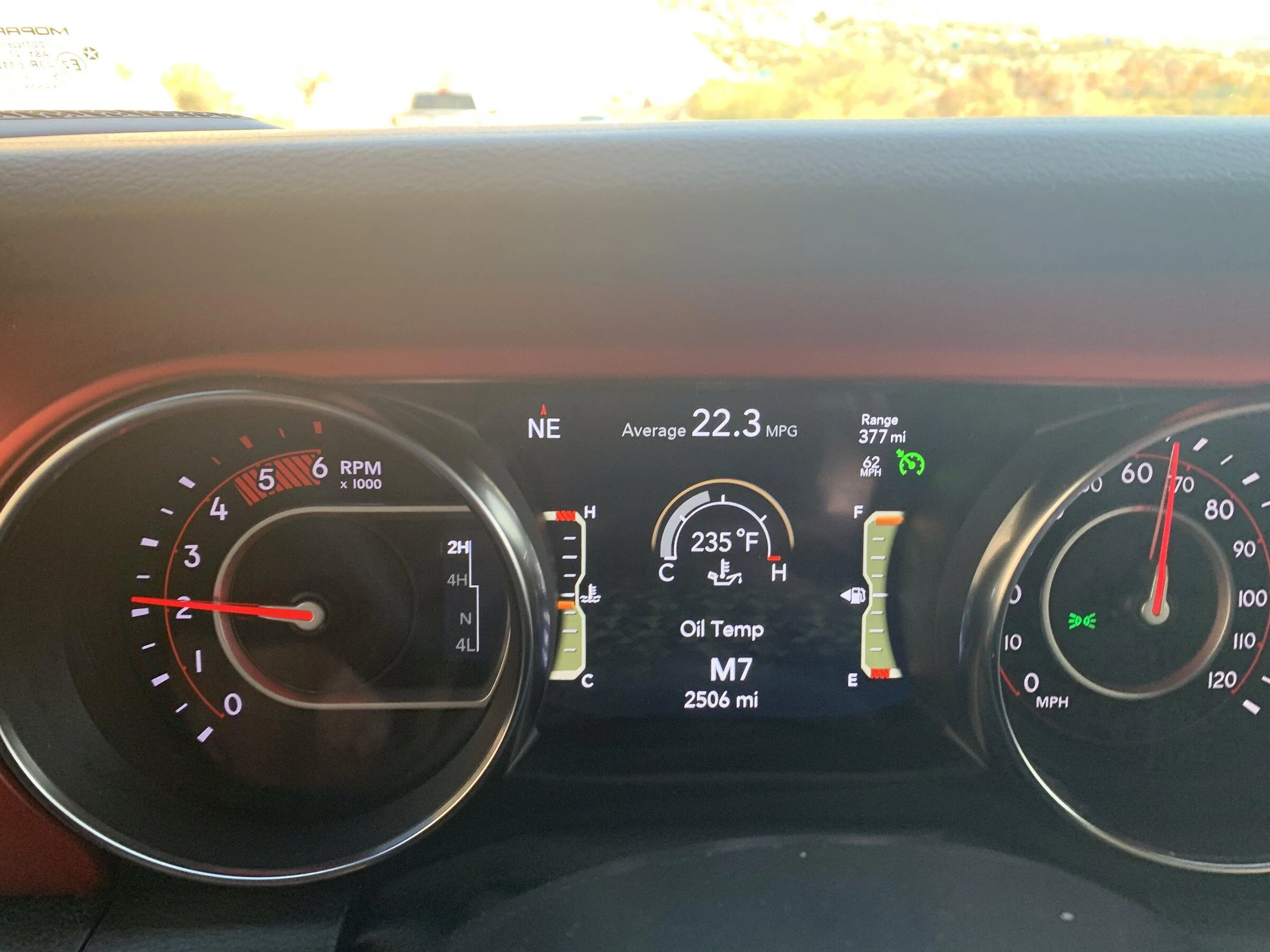Jeep Gladiator Gladiator diesel real life MPG IMG_2096