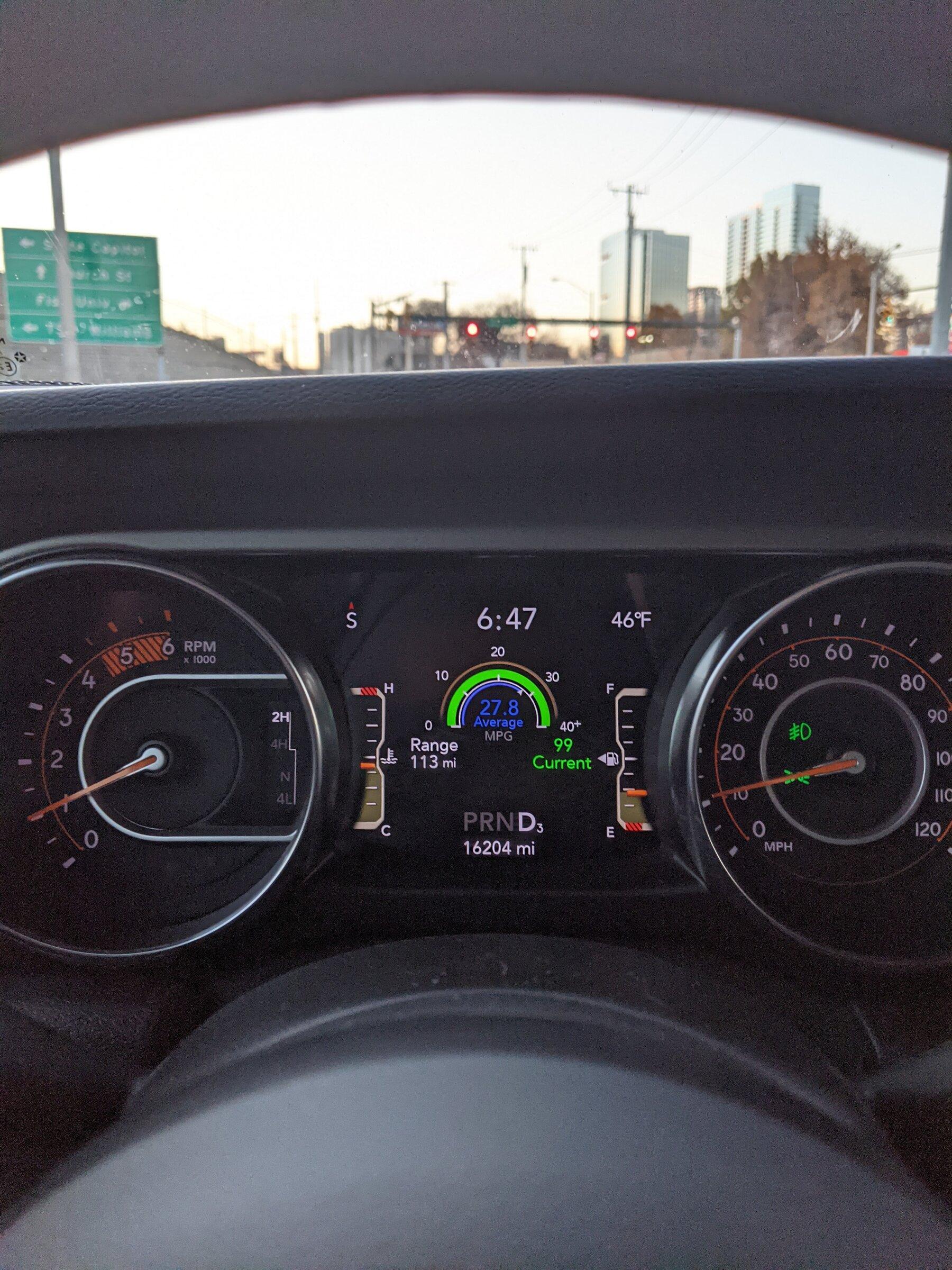 Jeep Gladiator Show me your “AVG MPG”!! PXL_20211203_124702289.MP