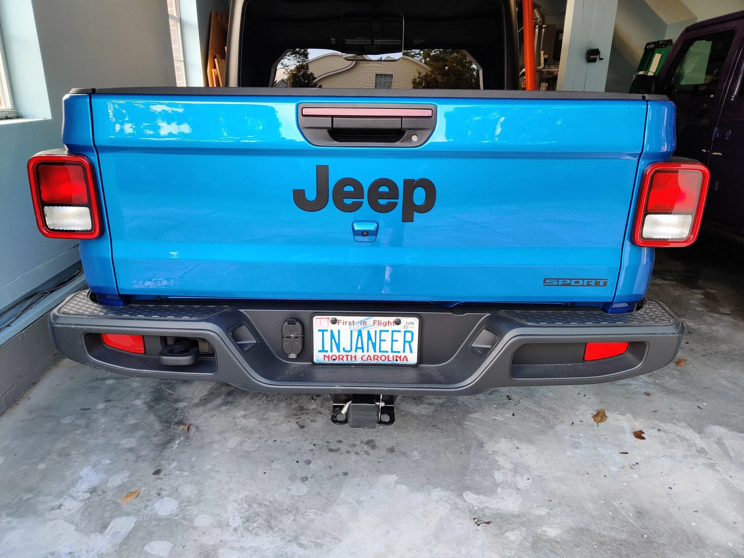 Jeep Gladiator Blue On Black - Build Chronicles IMG_20211120_161203