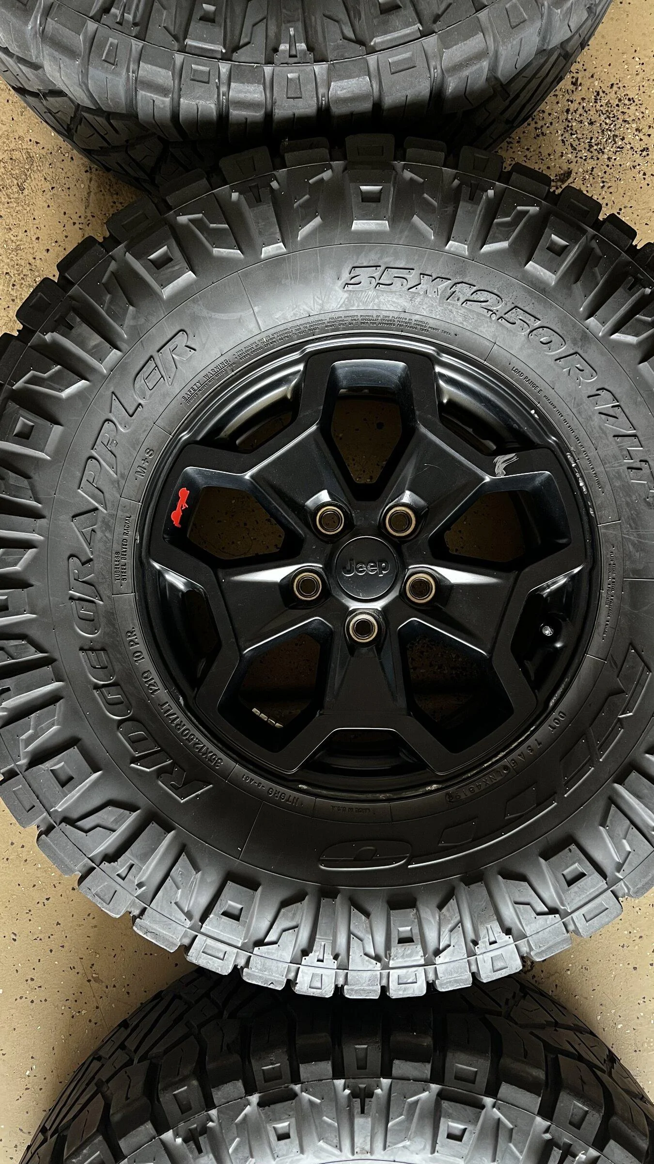 Jeep Gladiator Launch Edition Wheels with 35” Nitto Ridge Grapplers SoCal 6B4CE350-2EF0-4661-8E61-69A58D36F314