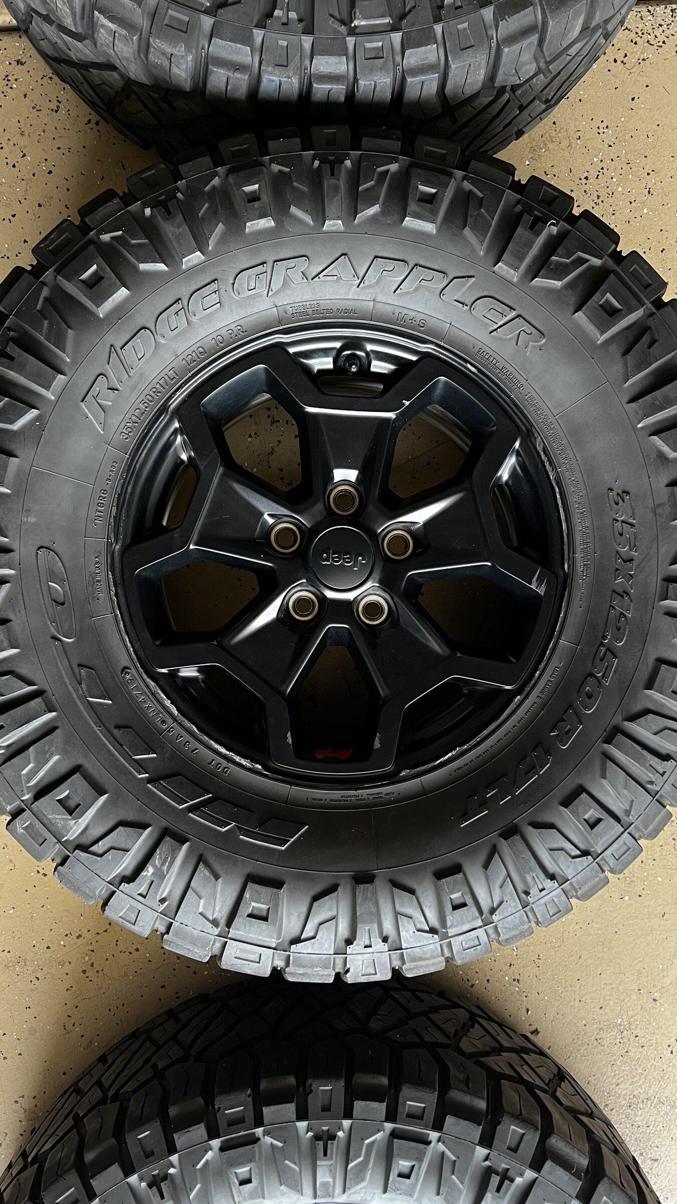 Jeep Gladiator Launch Edition Wheels with 35” Nitto Ridge Grapplers SoCal E211D99D-6791-4CFF-89E0-2ACEE11A3173