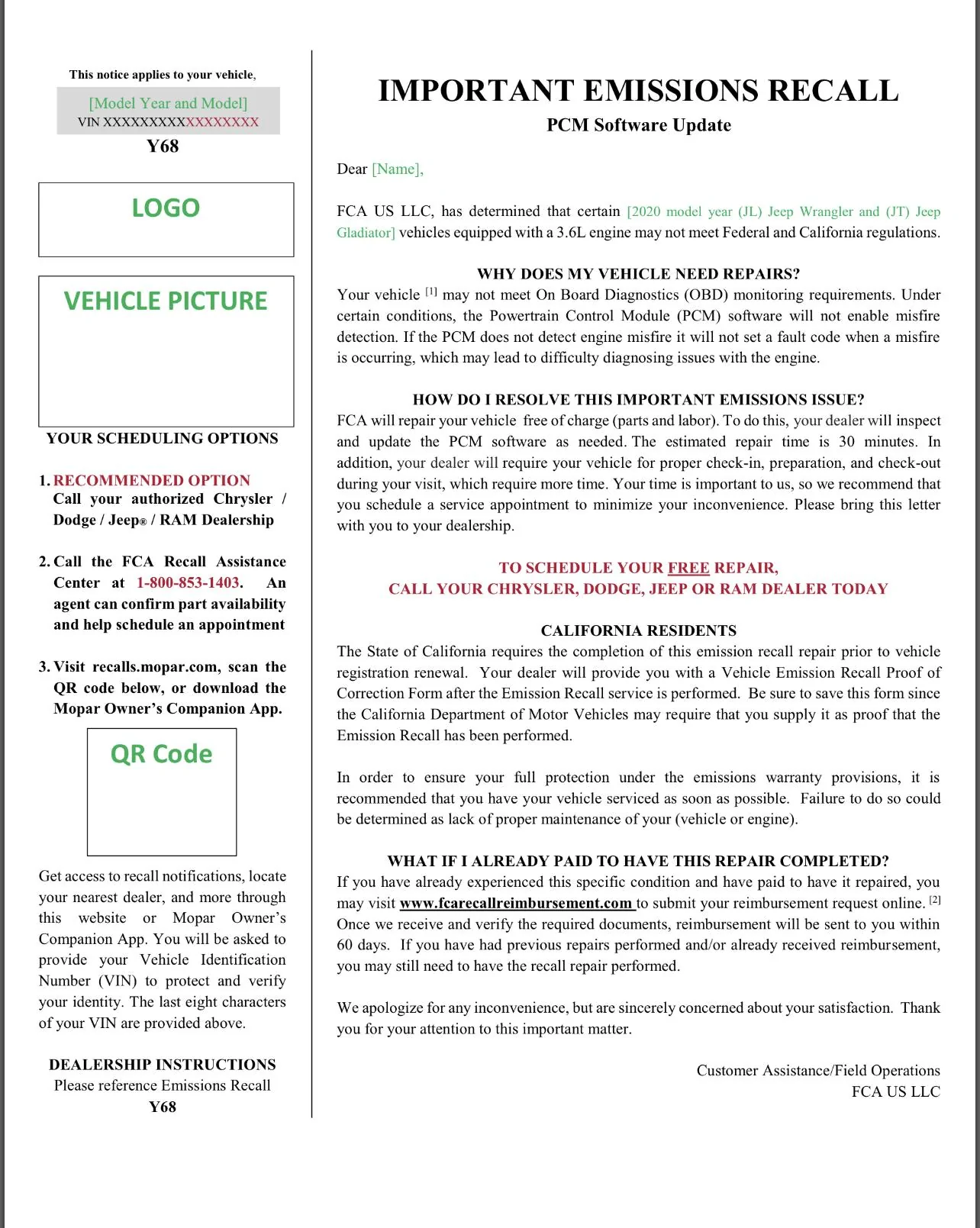 Jeep Gladiator Recall: Misfire Detection AD6E00E7-880D-4B46-9342-EA324DC92148