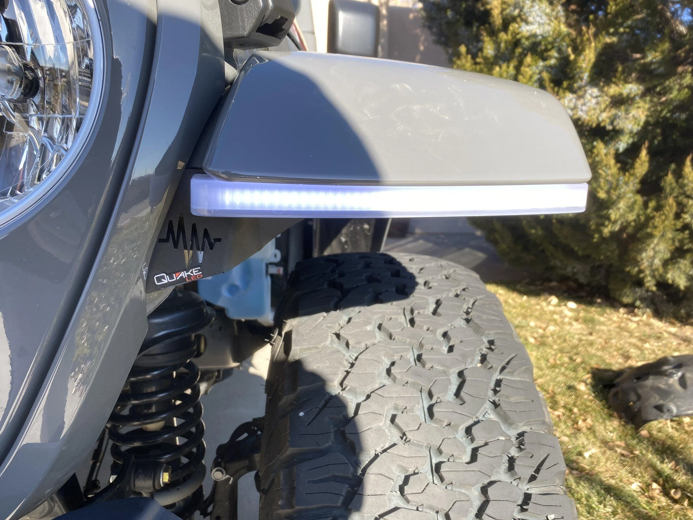 Jeep Gladiator Quake LED fender chop kit for Overland 0696C05D-2F03-427D-B363-D5112DEB4720