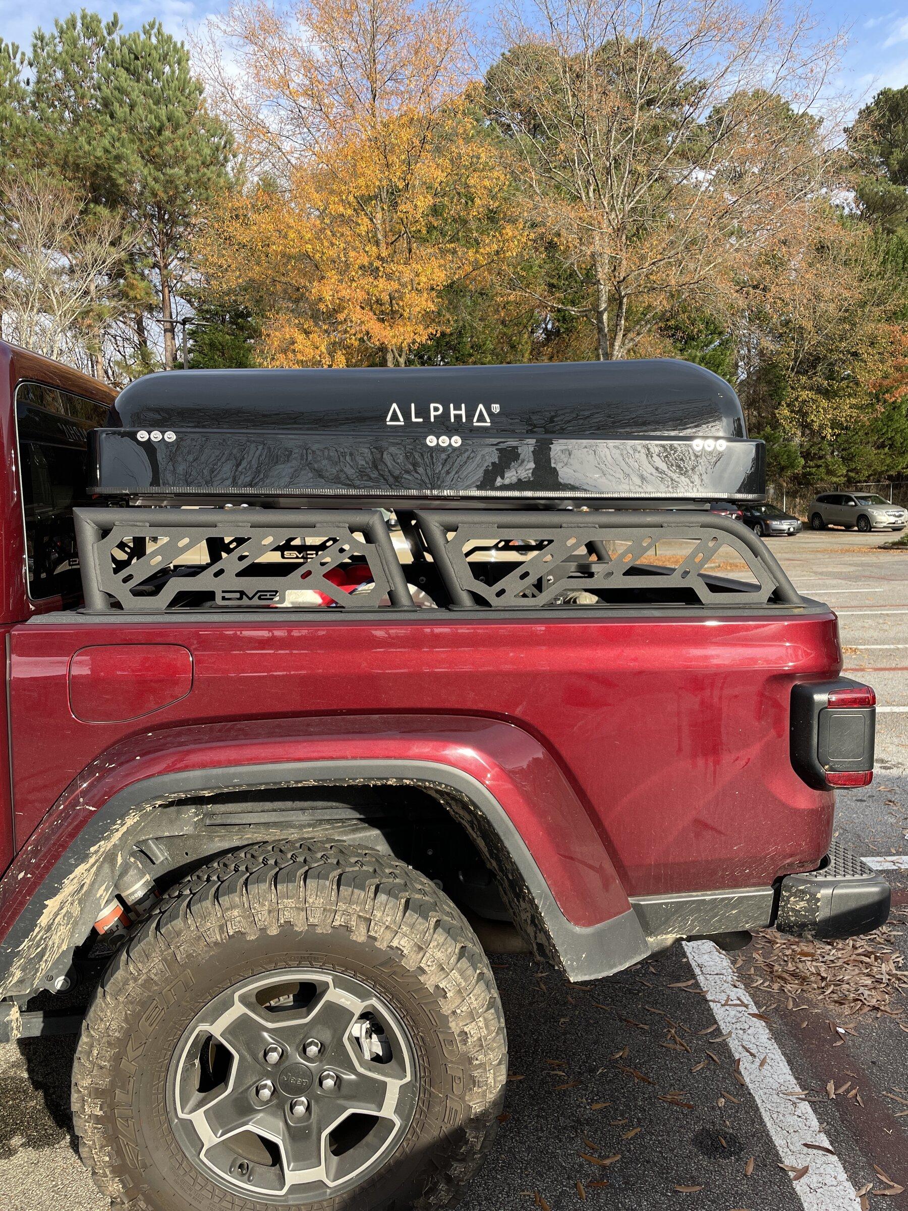 Jeep Gladiator DV8 Offroad Bed Rack - Posting removed. image