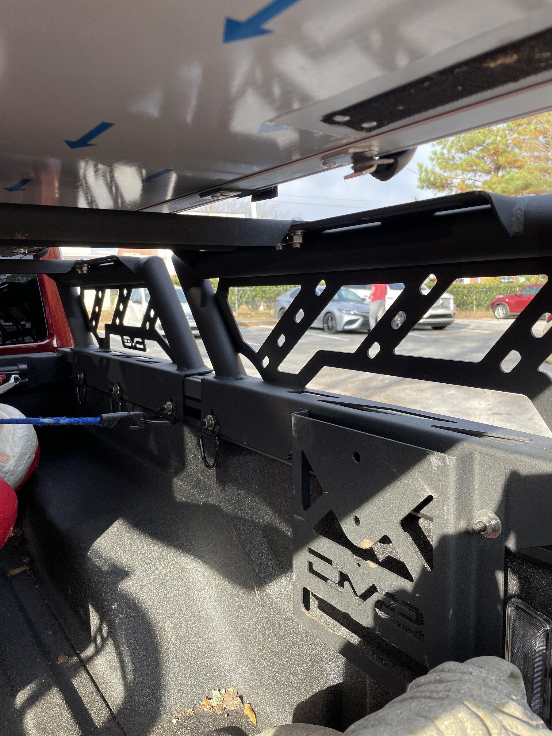 Jeep Gladiator DV8 Offroad Bed Rack - Posting removed. image