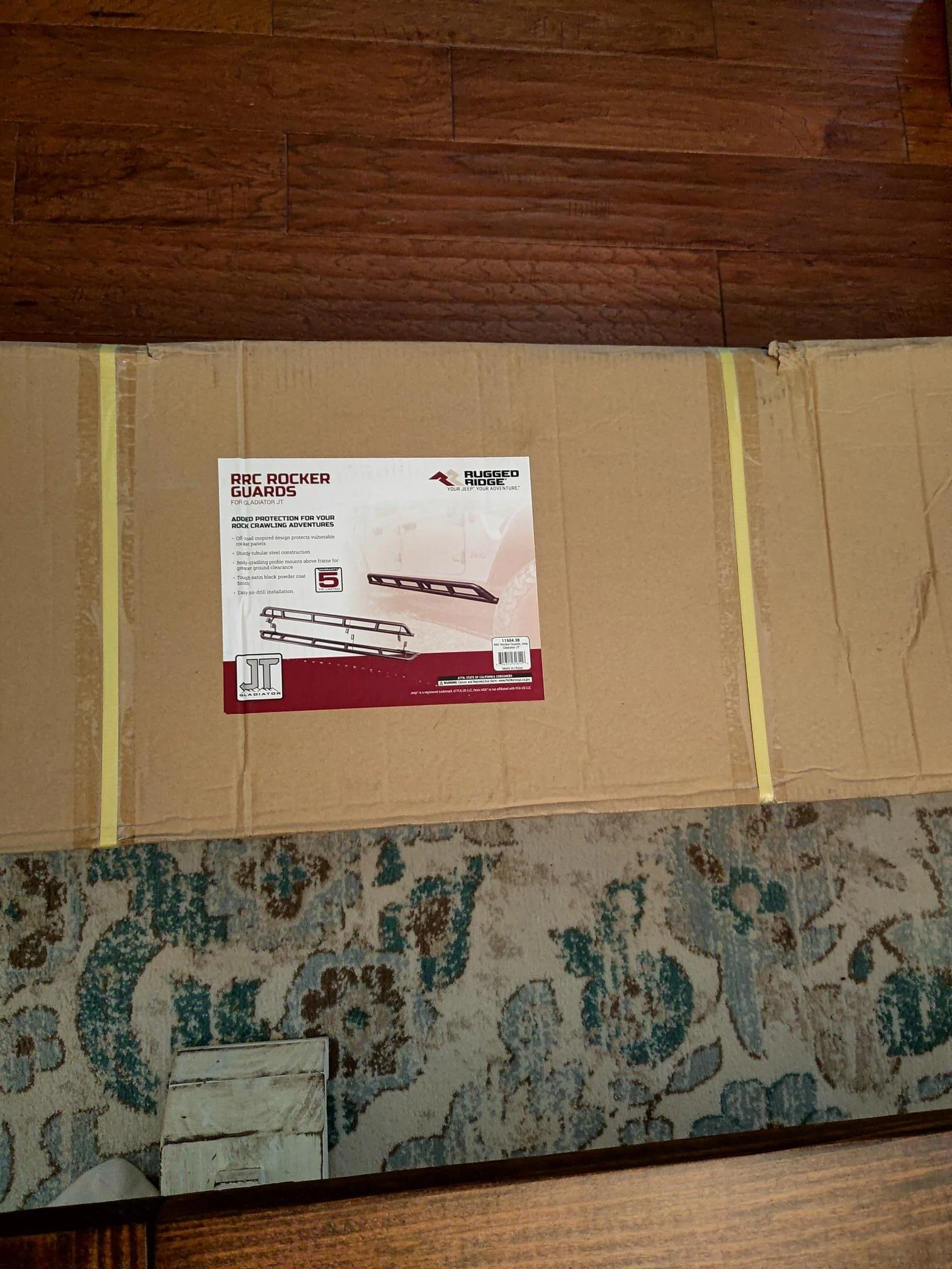Jeep Gladiator Rugged Ridge RRC slider rails- $300 IMG_20211126_114807