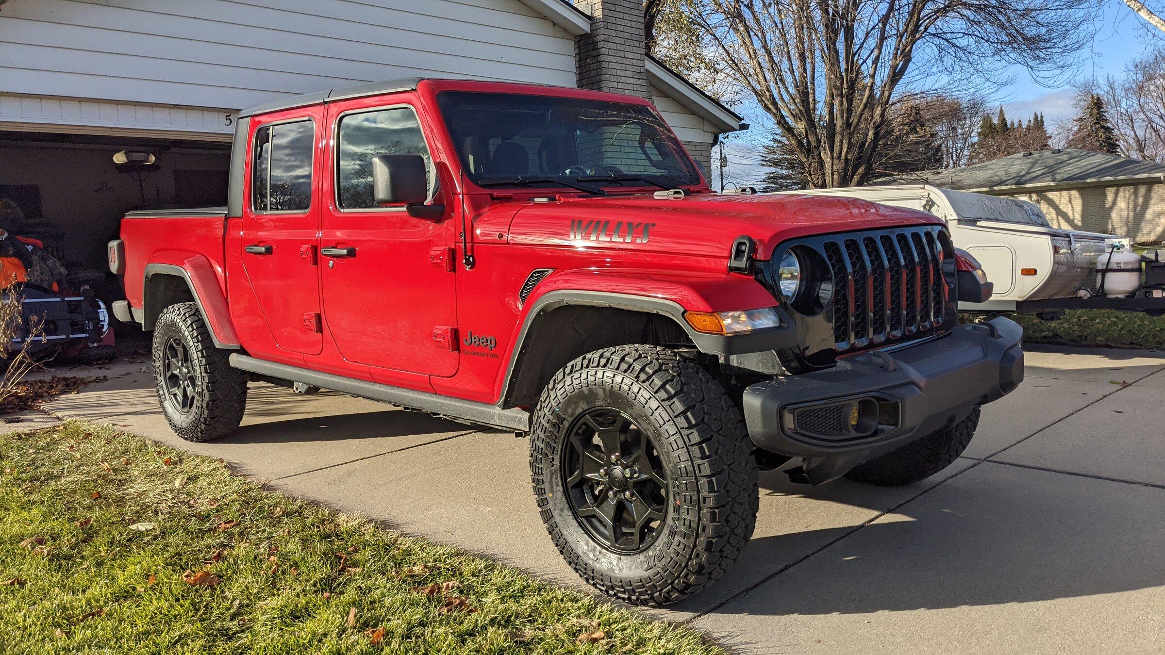 Jeep Gladiator WILLYS Edition Gladiator JT Club PXL_20211202_194047070