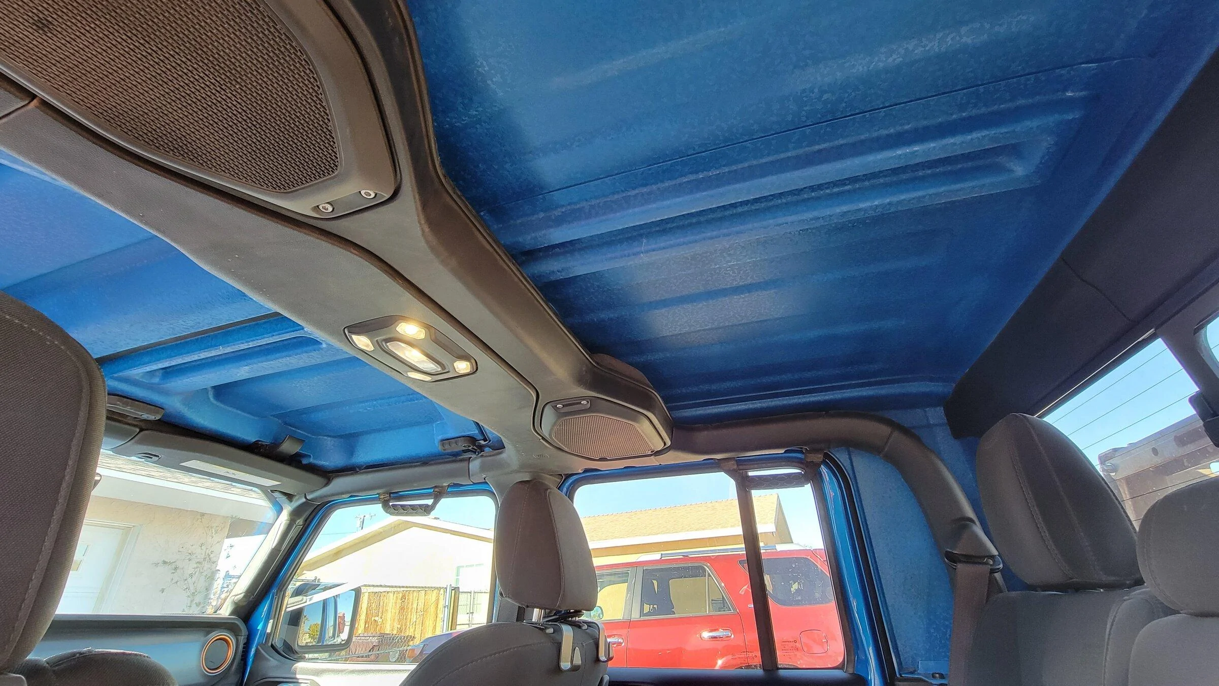 Jeep Gladiator Hothead Headliners - Special Edition Colors (Blue & Red) for a Limited Time! 20211205_091929
