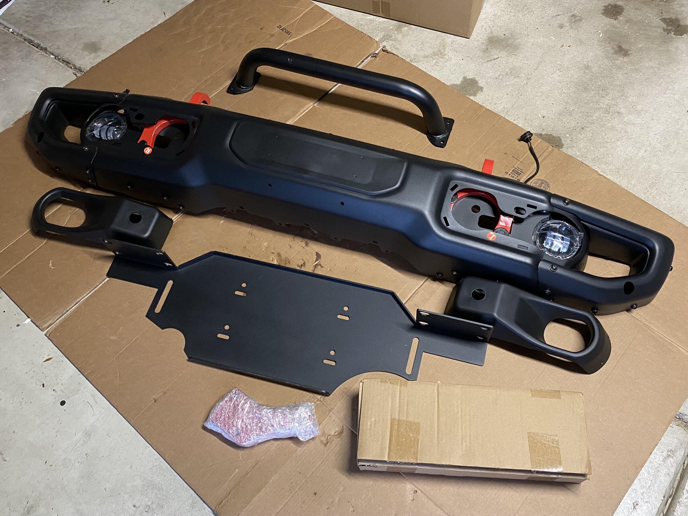 Jeep Gladiator Badlands Apex 12k lb winch and Rubicon style bumper. Both brand new never used. 3CA3C71A-0C48-412D-A2E0-E7C2E261BBCA