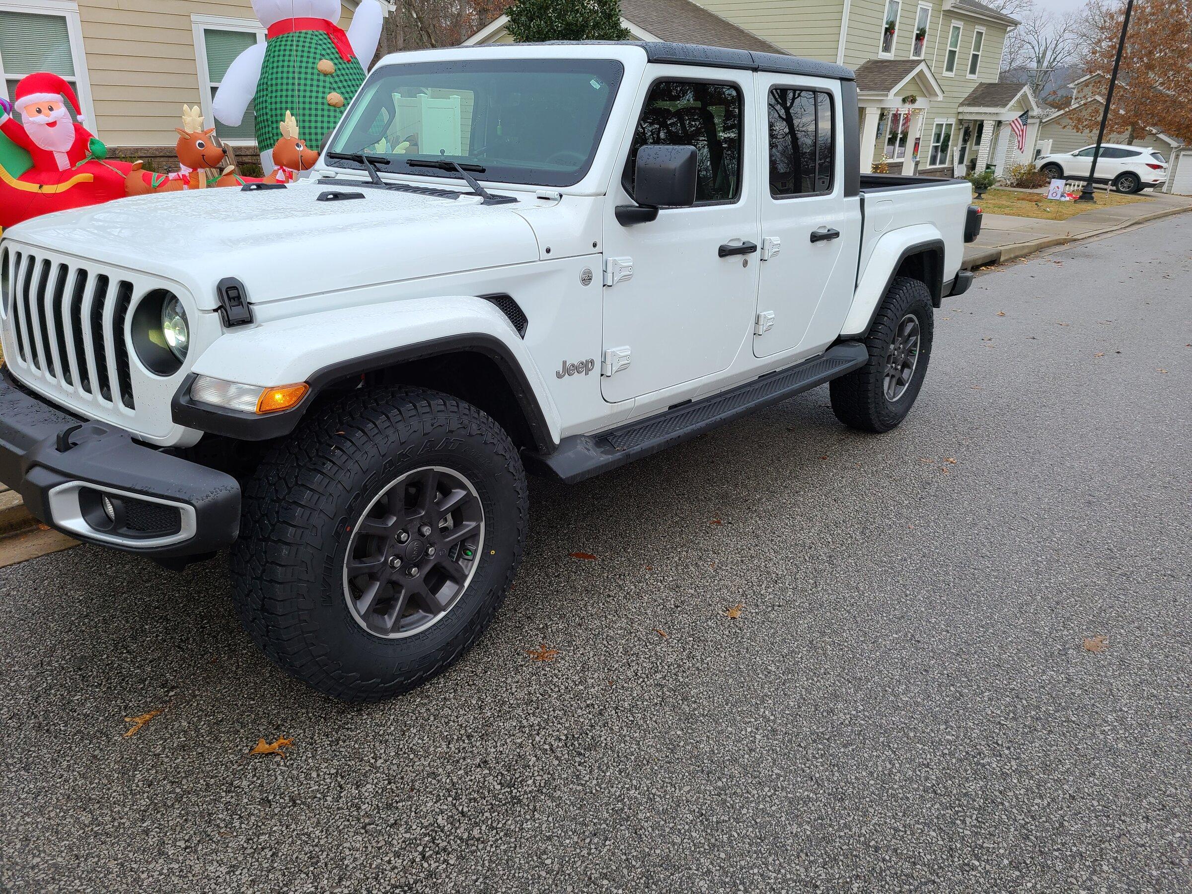 Jeep Gladiator Rock Krawler 3" Silverback Longarm kit 20211204_154028