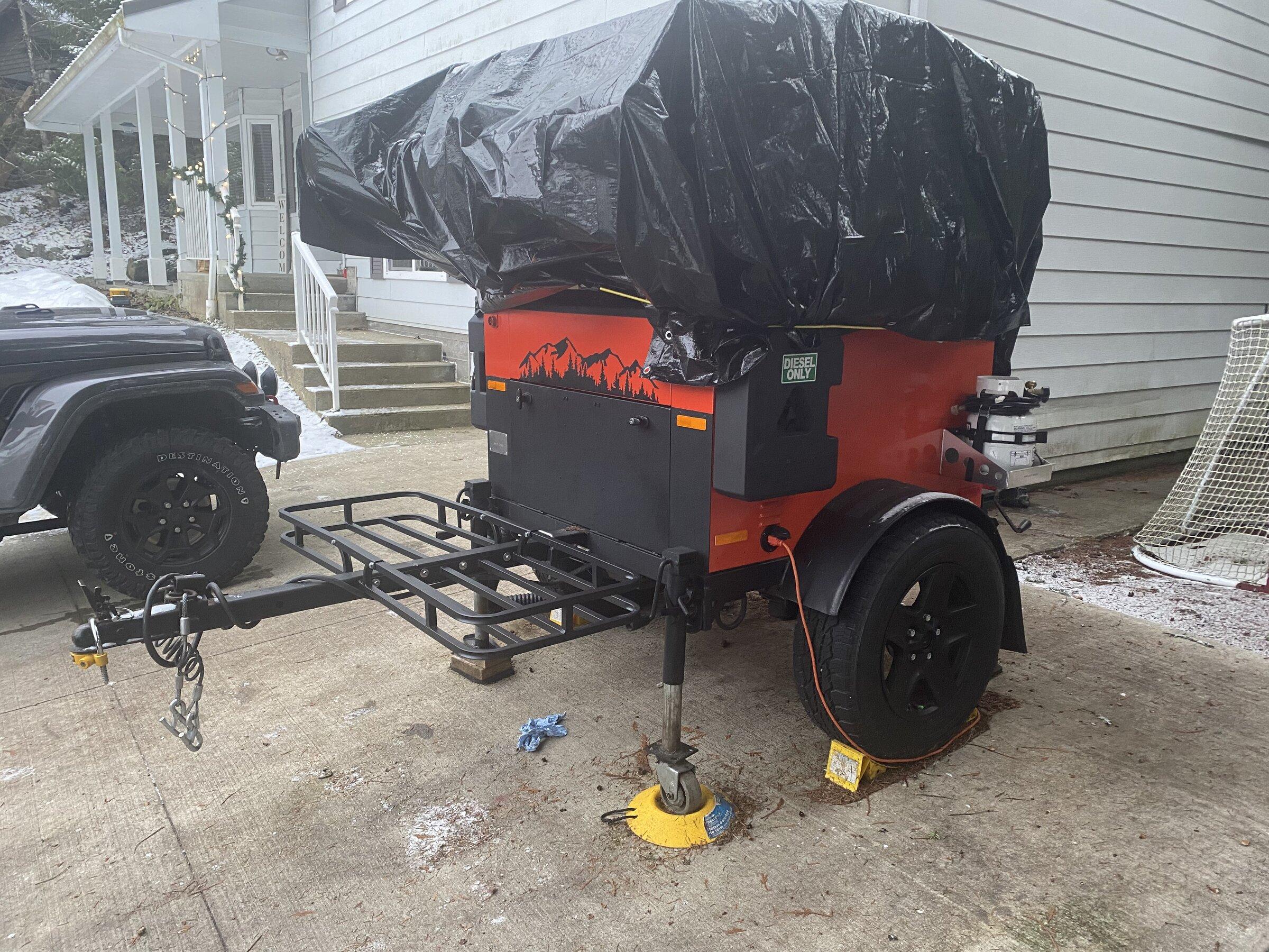 Jeep Gladiator Custom Overland trailer build 8205923F-927C-48EE-8B82-E3EC18CF53A0