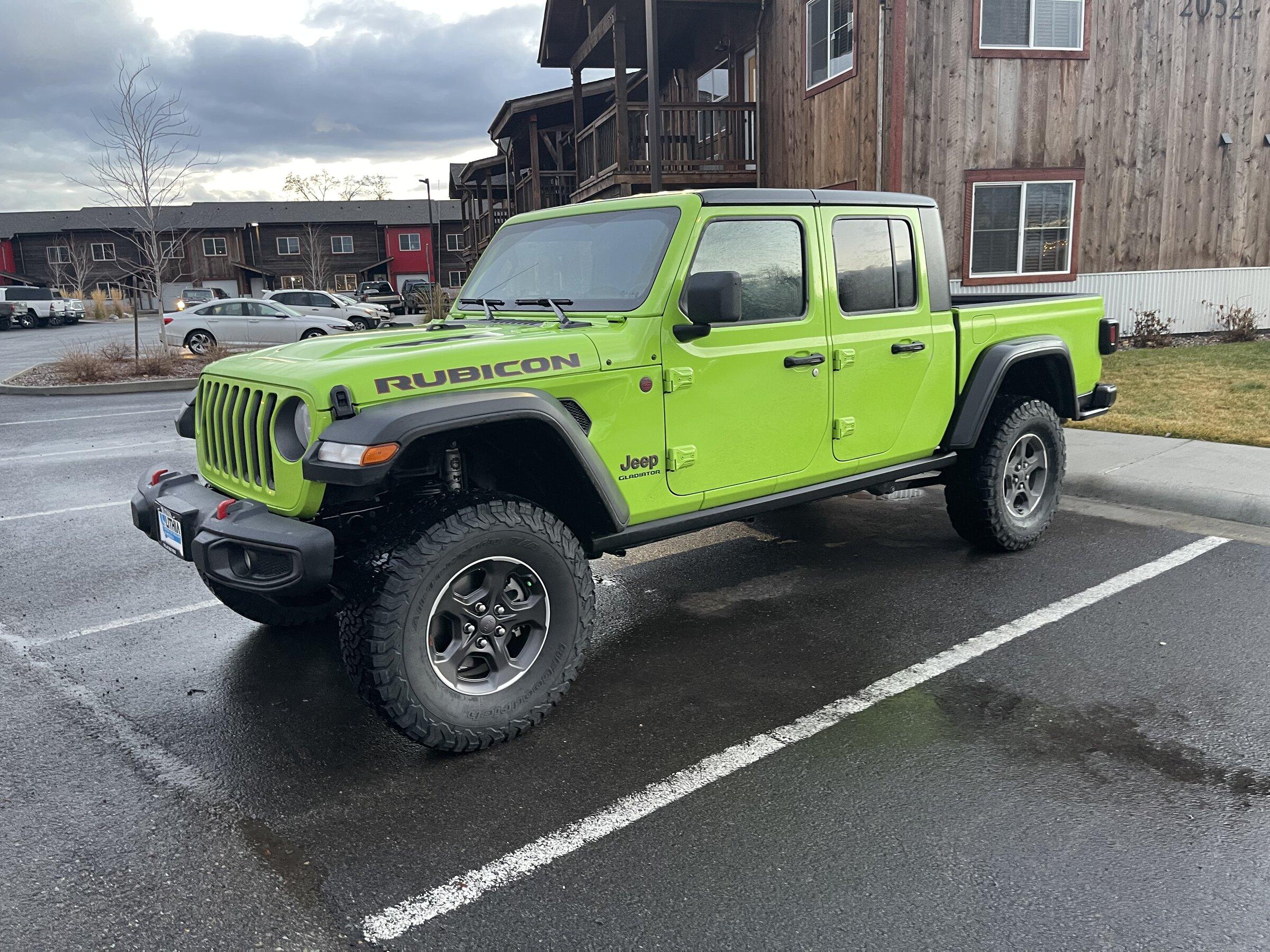 Jeep Gladiator GECKO GREEN Gladiator Club BCAA59E3-FDCF-418A-923A-DE3760513706