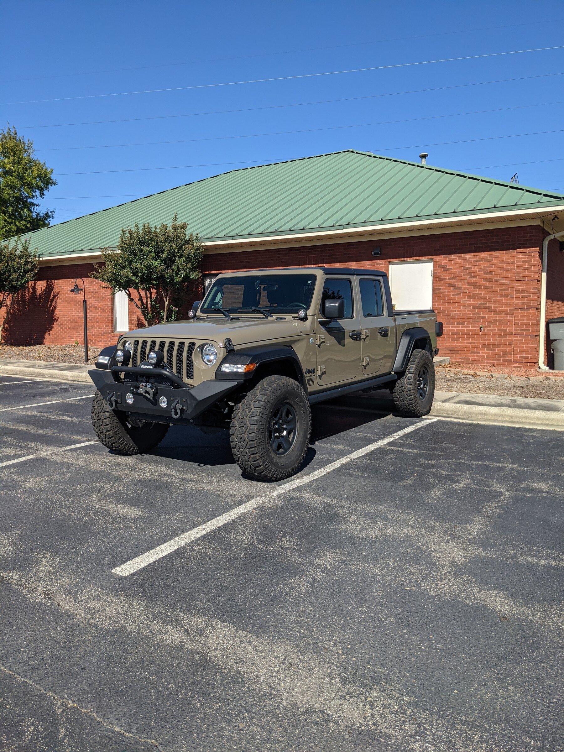 Jeep Gladiator Bad Mileage with 33" Tires PXL_20211017_152546716