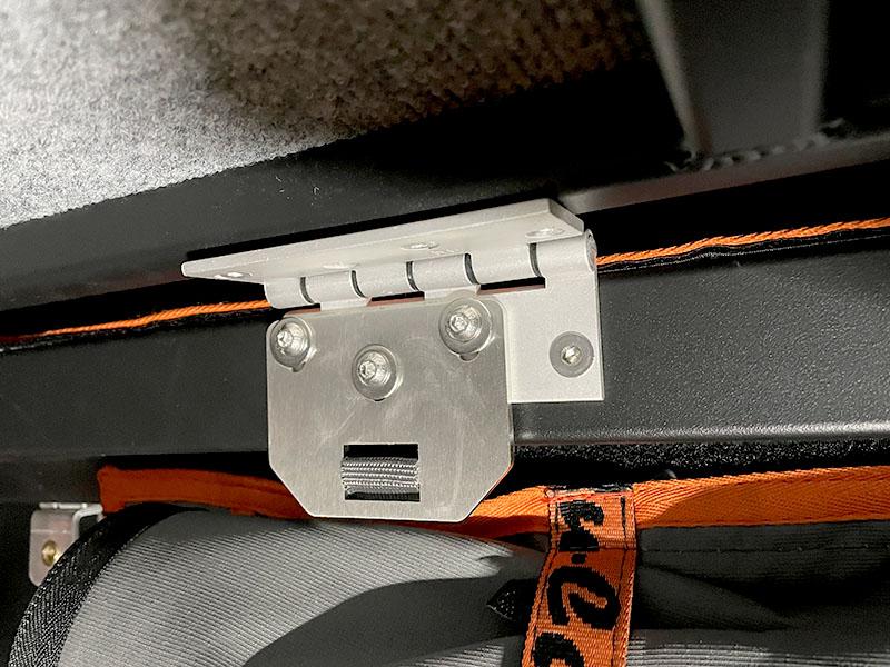 Jeep Gladiator New 813 Fabrication & Design Alu-Cab specific products. Door-Strap-Frame-Bracket