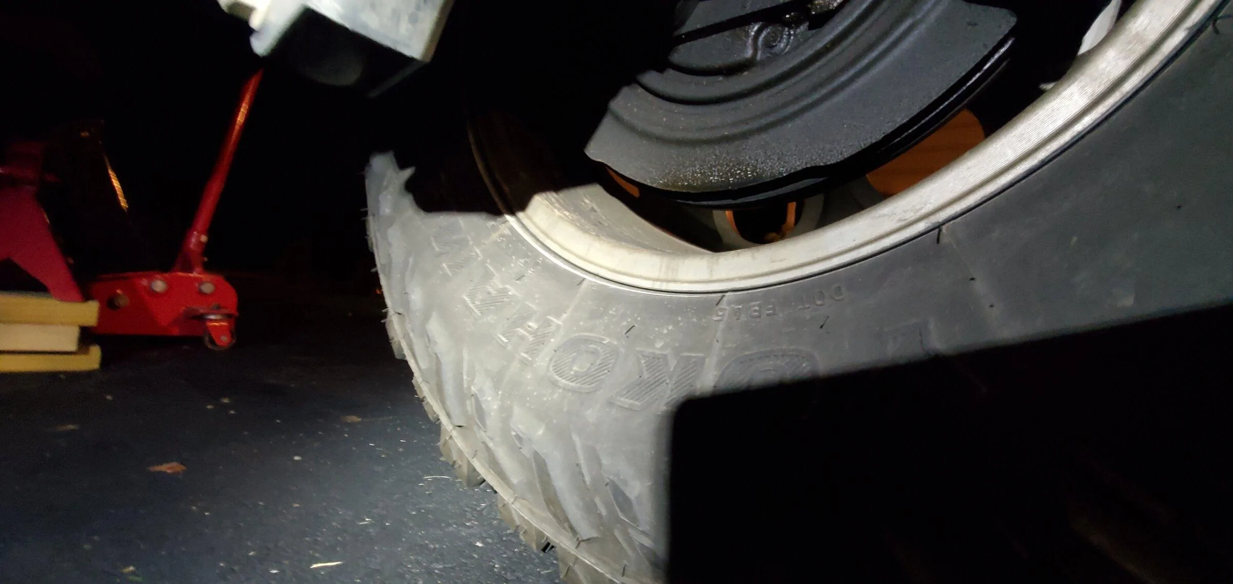Jeep Gladiator Leaking Axle Seal Poll - Which Corner... assuming you are sitting in the driver's seat facing forward... 20211007_231728 - right rear